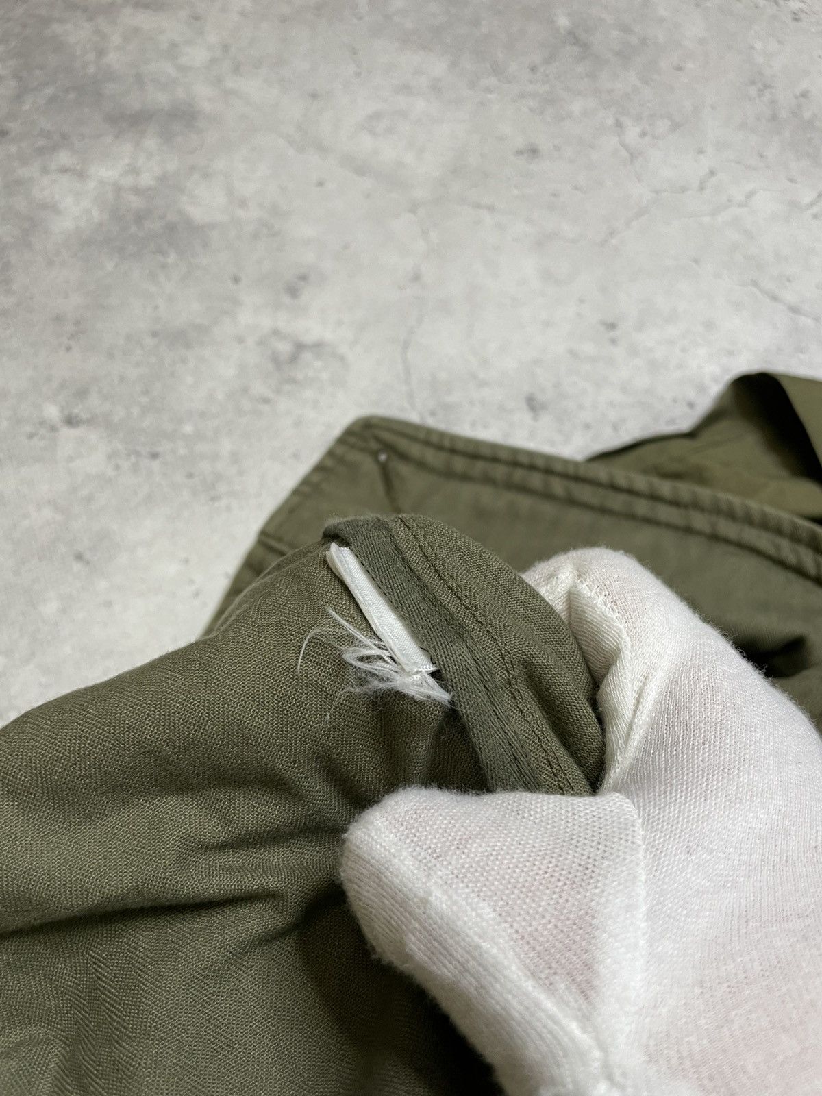 Polo Ralph Lauren × Vintage Polo Ralph Lauren Military Army Herringbone Cotton Jacket Size US M / EU 48-50 / 2 - 13 Thumbnail