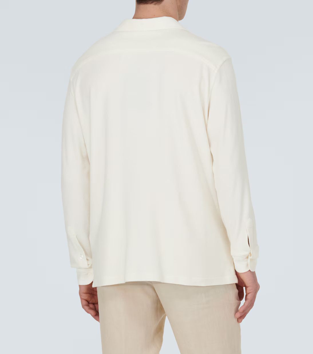 Ermenegildo Zegna o1s1rm0325 RUDX47A7 Shirt in White Size US M / EU 48-50 / 2 - 4 Thumbnail