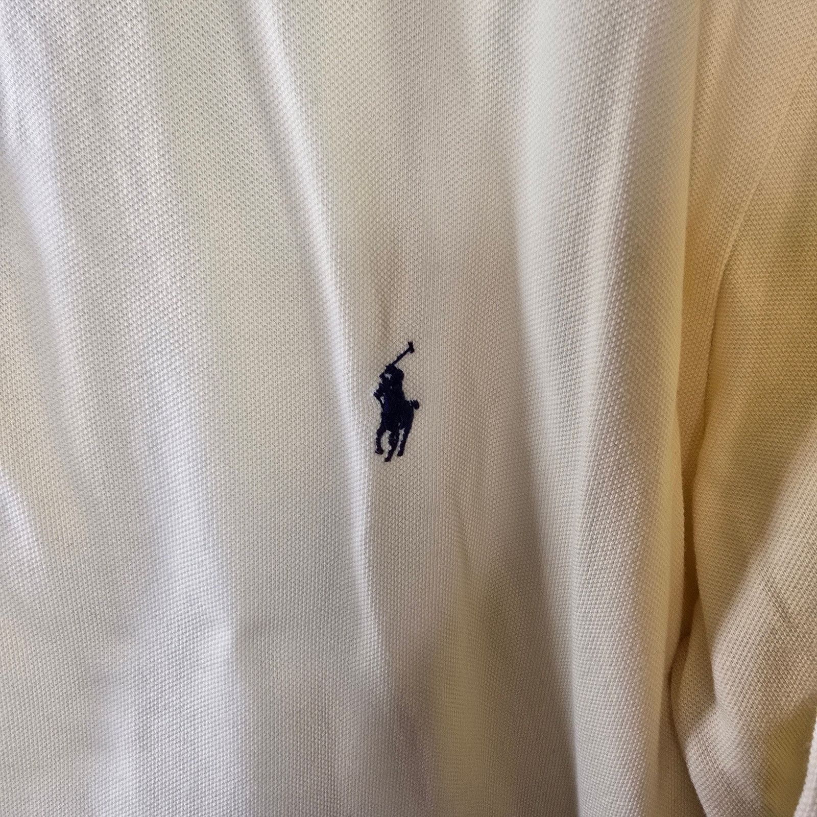 Polo Ralph Lauren Men's Polo Ralph Lauren Yellow Polo Size 2XLT Tall Size US XXL / EU 58 / 5 - 6 Thumbnail