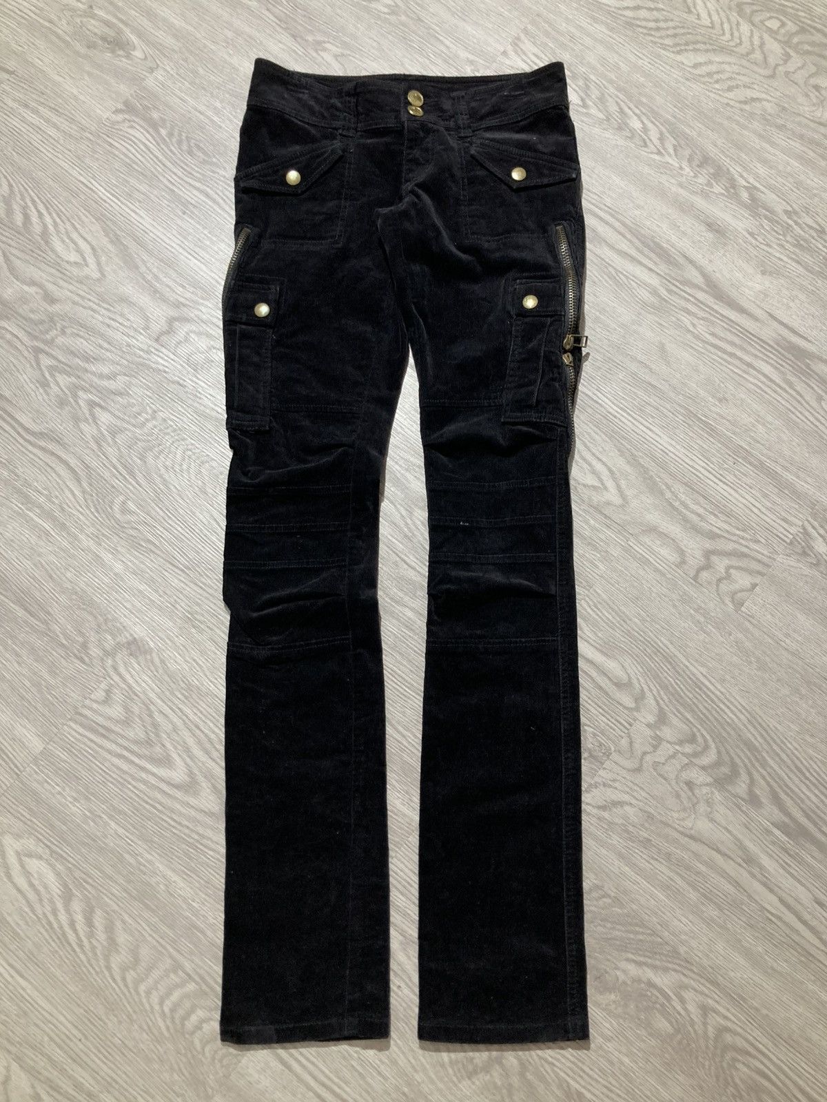 If Six Was Nine 2000s Manies Corduroy Anarchy Punk Vkei Lgb Style Pants Size US 28 / EU 44 - 8 Thumbnail