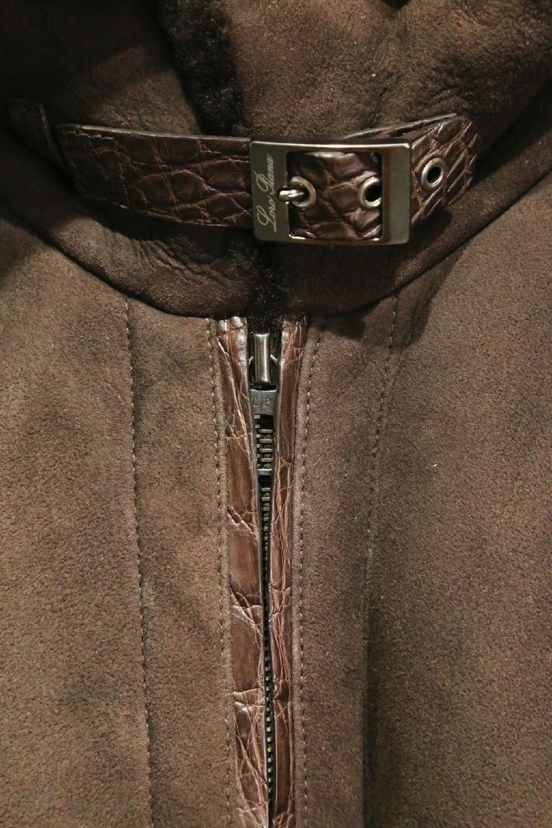 Loro Piana LORO PIANA Lamb fur and crocodile skin jacket Size US M / EU 48-50 / 2 - 5 Thumbnail
