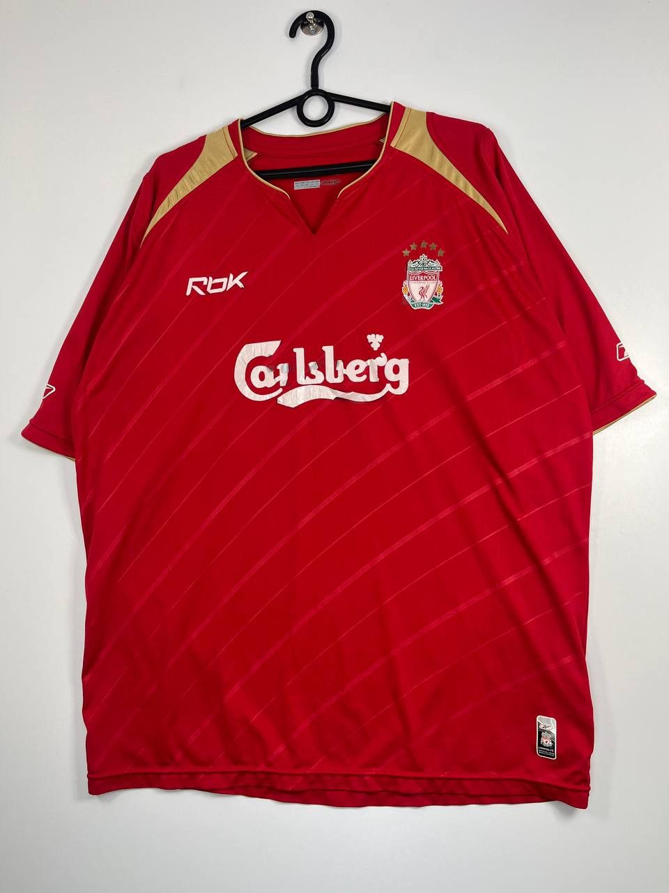 Reebok Liverpool Jersey UCL Cup Football Shirt 2005 2006 Sz XXL Size US XXL / EU 58 / 5 - 1 Thumbnail