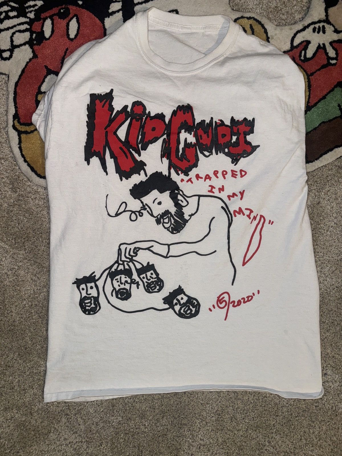 Vintage 5AMROSA KID CUDI TEE Size US L / EU 52-54 / 3 - 1 Preview