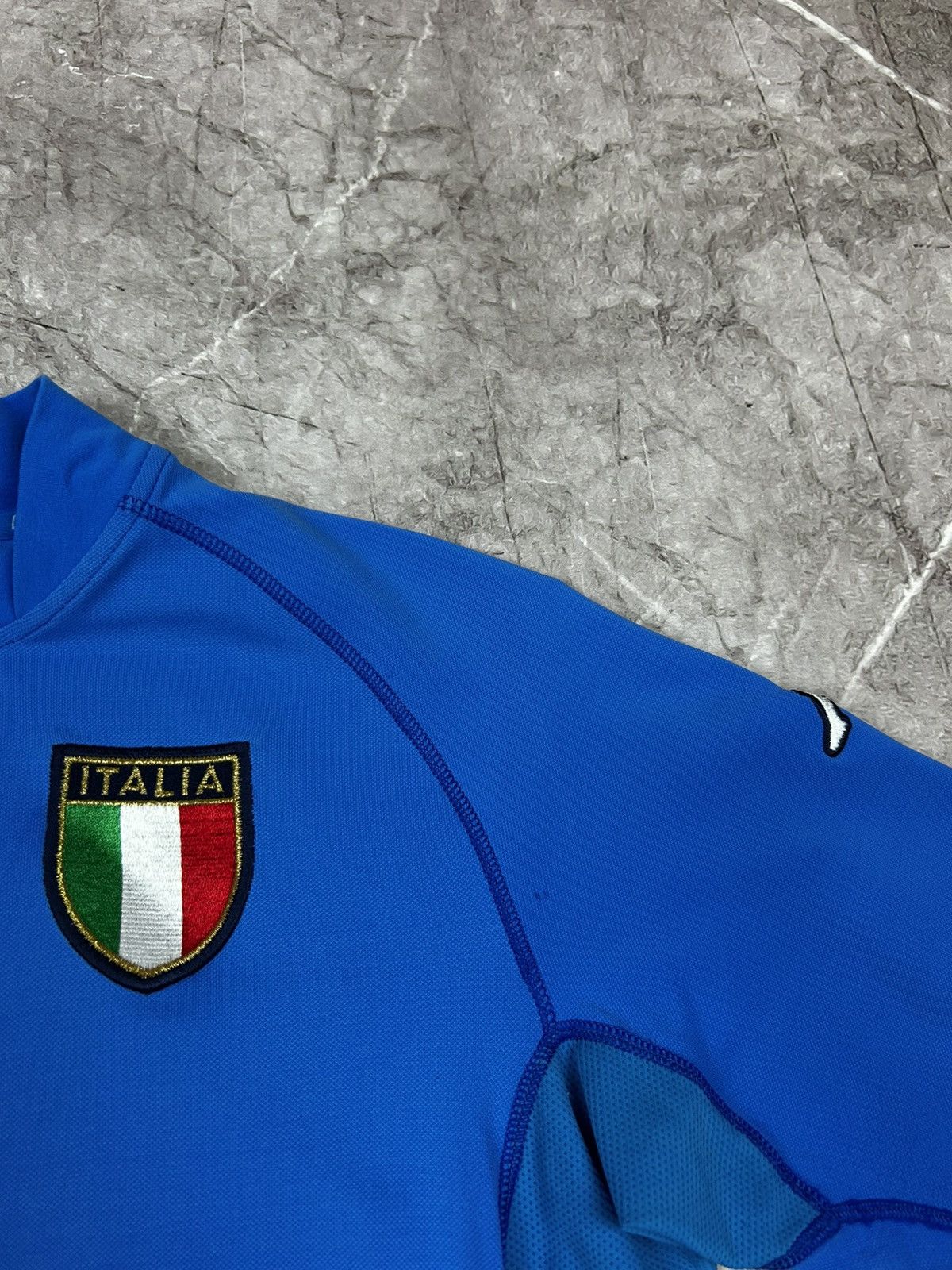 Kappa Italy Italia Home football shirt 2000 - 2002 Jersey Size US L / EU 52-54 / 3 - 3 Thumbnail