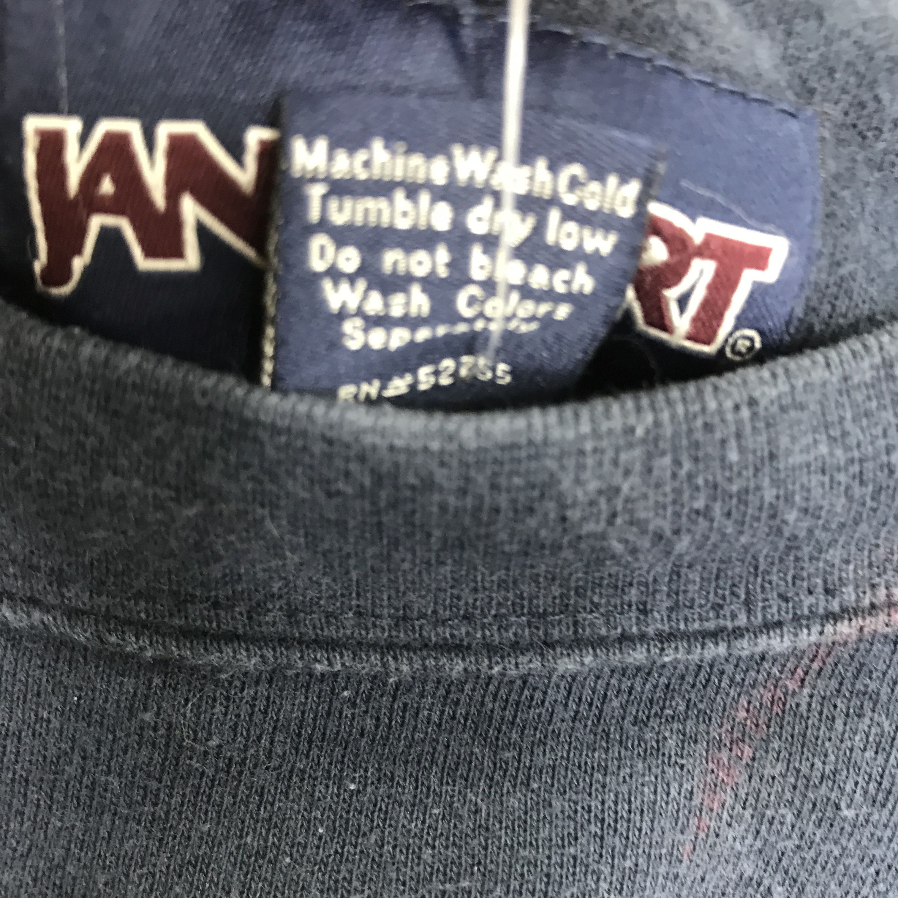 Vintage Vintage 90's Longwood Blue Sweatshirt Small - 381 Size US S / EU 44-46 / 1 - 9 Thumbnail