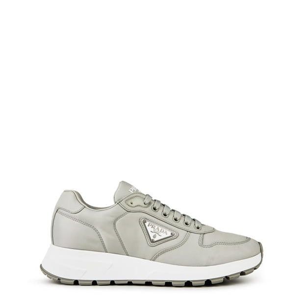 Prada Men'S Triangle Logo Re-Nylon Trainers Size US 7 / EU 40 - 1 Thumbnail