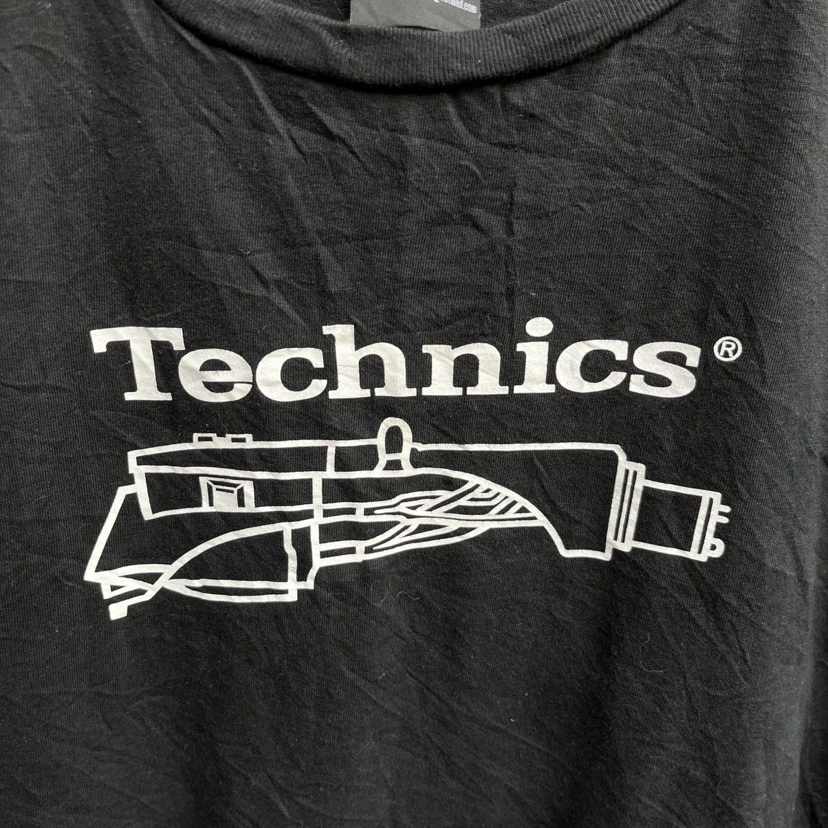 Band Tees Vintage TECHNICS turntables dj tee techno acid house Size US L / EU 52-54 / 3 - 3 Thumbnail