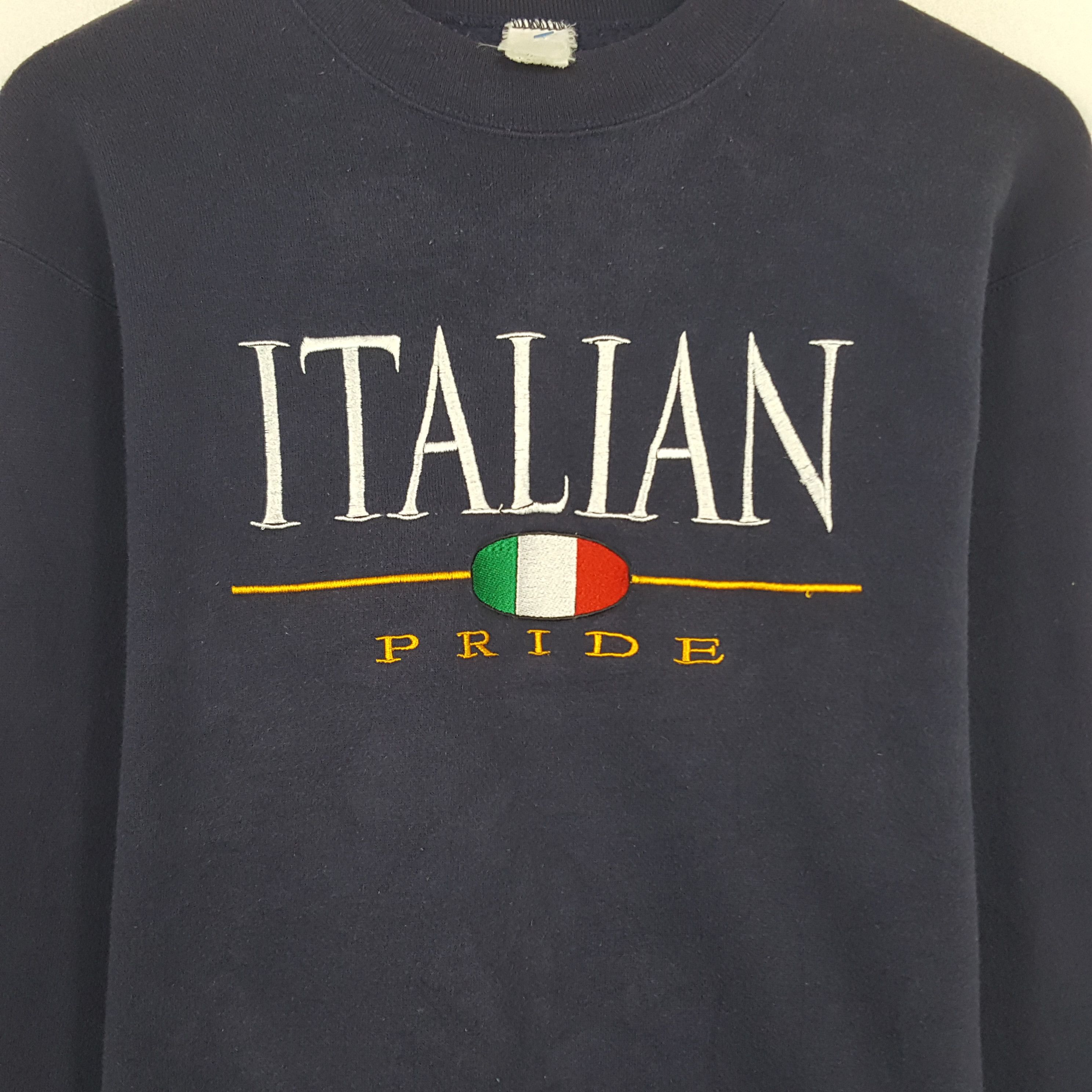 Vintage Vintage Italian Sweatshirt Size US L / EU 52-54 / 3 - 2 Thumbnail