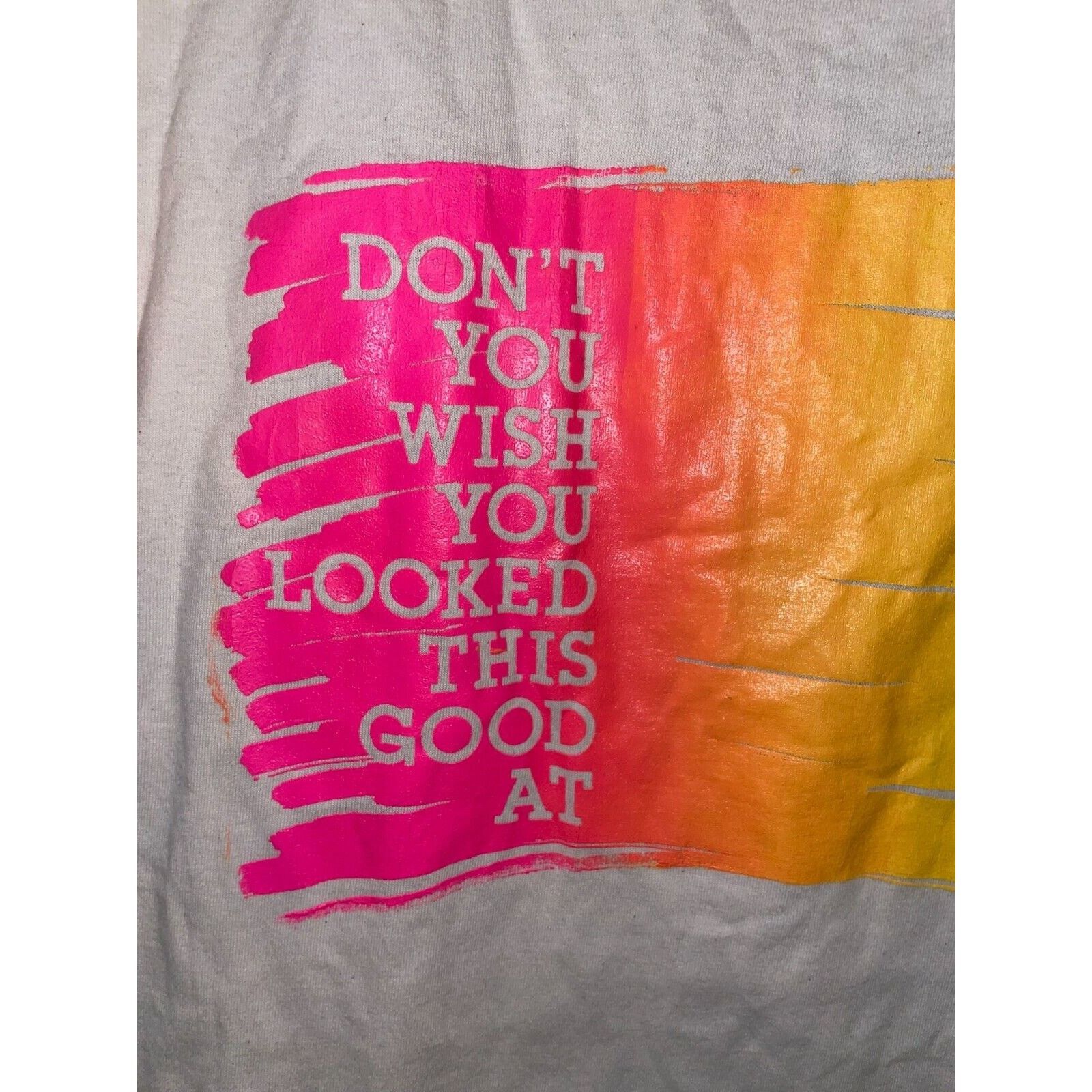 Jerzees Vintage Graphic Shirt Jerzees Wish Looked This Good Tee L Size US L / EU 52-54 / 3 - 2 Thumbnail