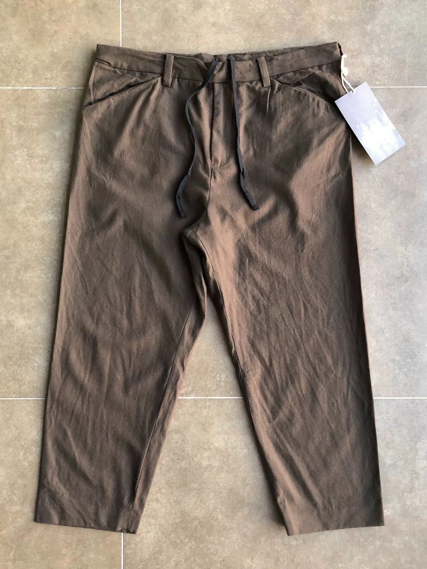 SUNSEA SUNSEA N.M. Brushed 'M' Wool Pants Size US 26 / EU 42 - 1 Thumbnail