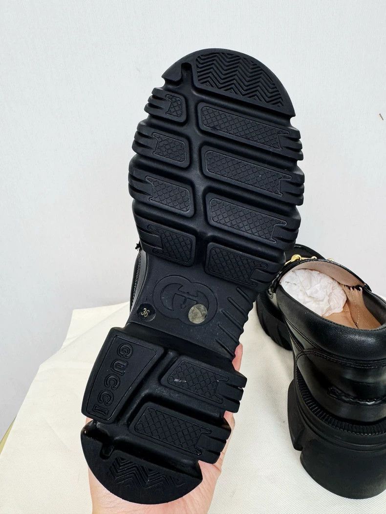 Gucci Gucci Leather Loafers Size 36.5 Shoes-2505 Size US 6 / IT 36 - 6 Thumbnail