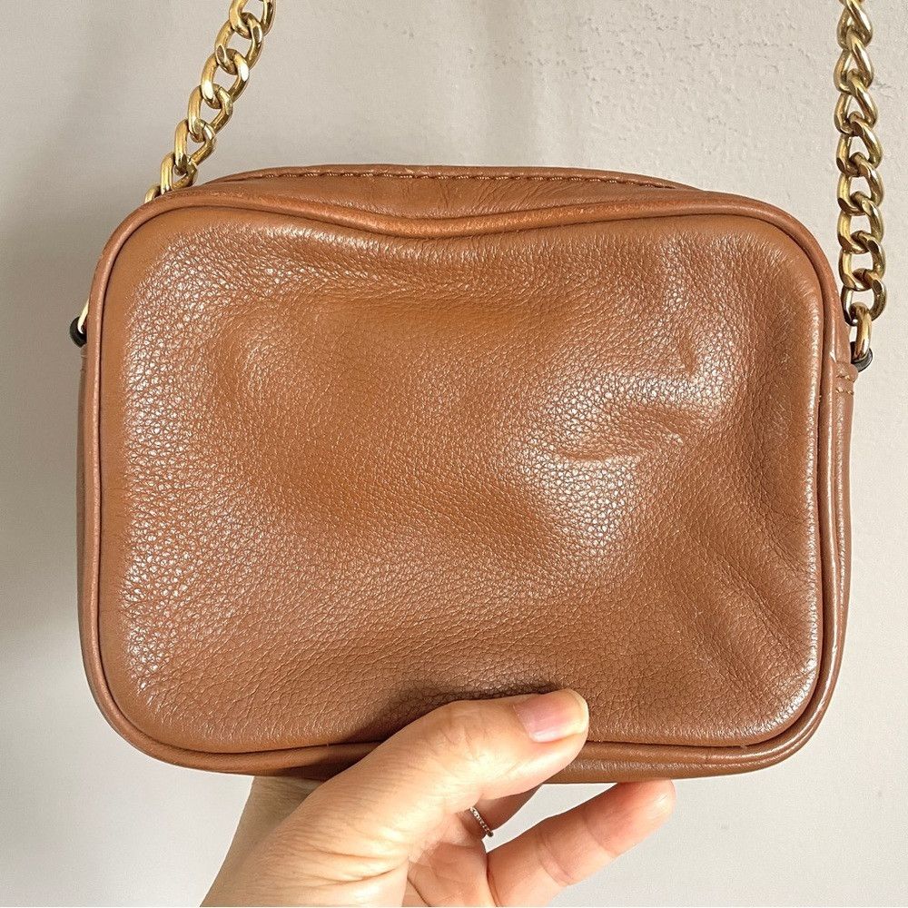 Michael Kors Michael Kors Brown Leather Fulton Crossbody Camera Bag Size ONE SIZE - 7 Thumbnail