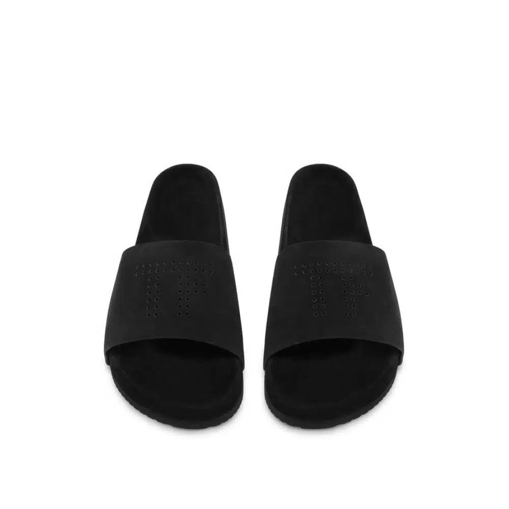 Tom Ford o1loc1c0226 J1533 Size: 13 TF / Suede Wicklow Sandals Black Size US 13 / EU 46 - 2 Thumbnail