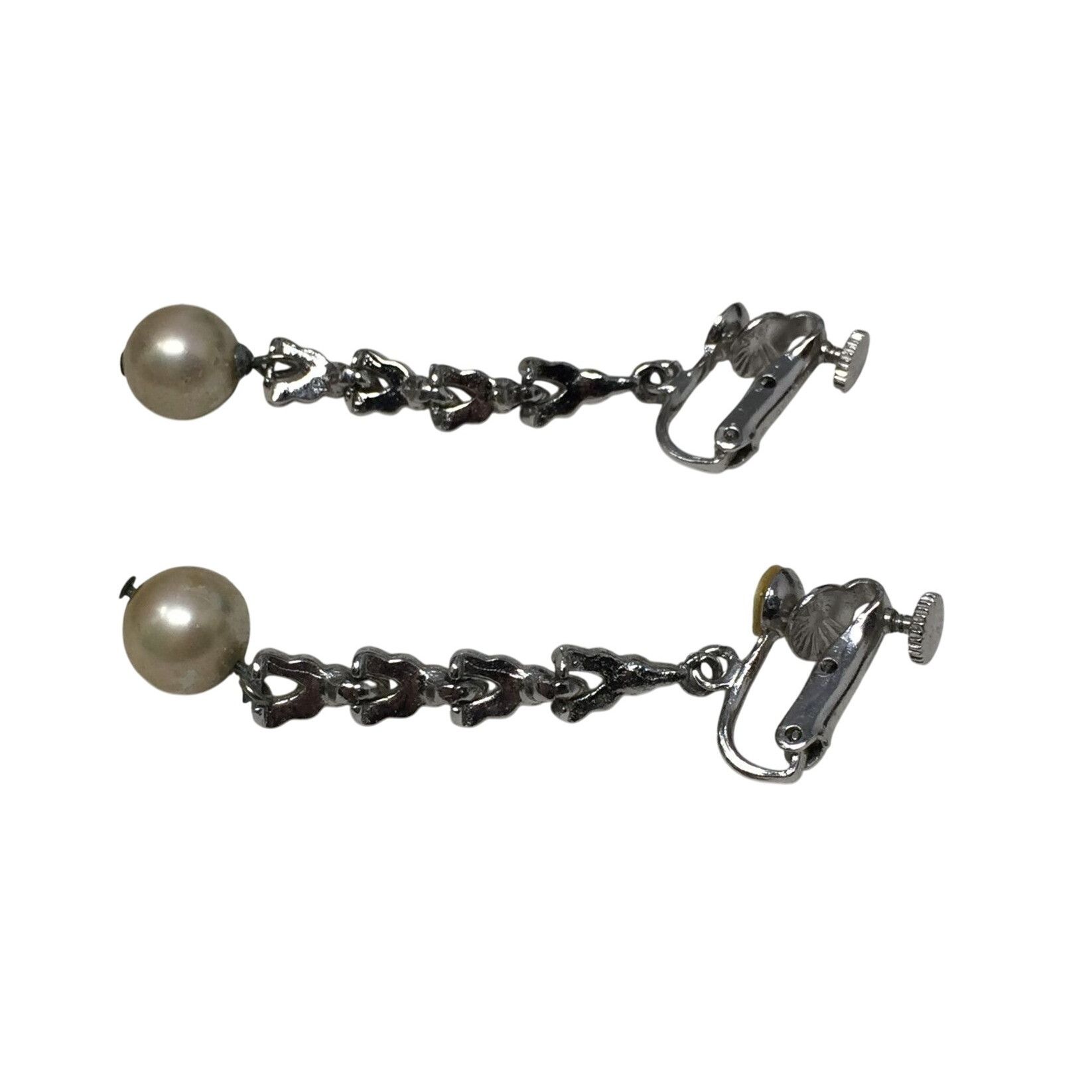 Other Women's Dangle Rhinestone Clip On Screw Back Earrings Size ONE SIZE - 4 Thumbnail