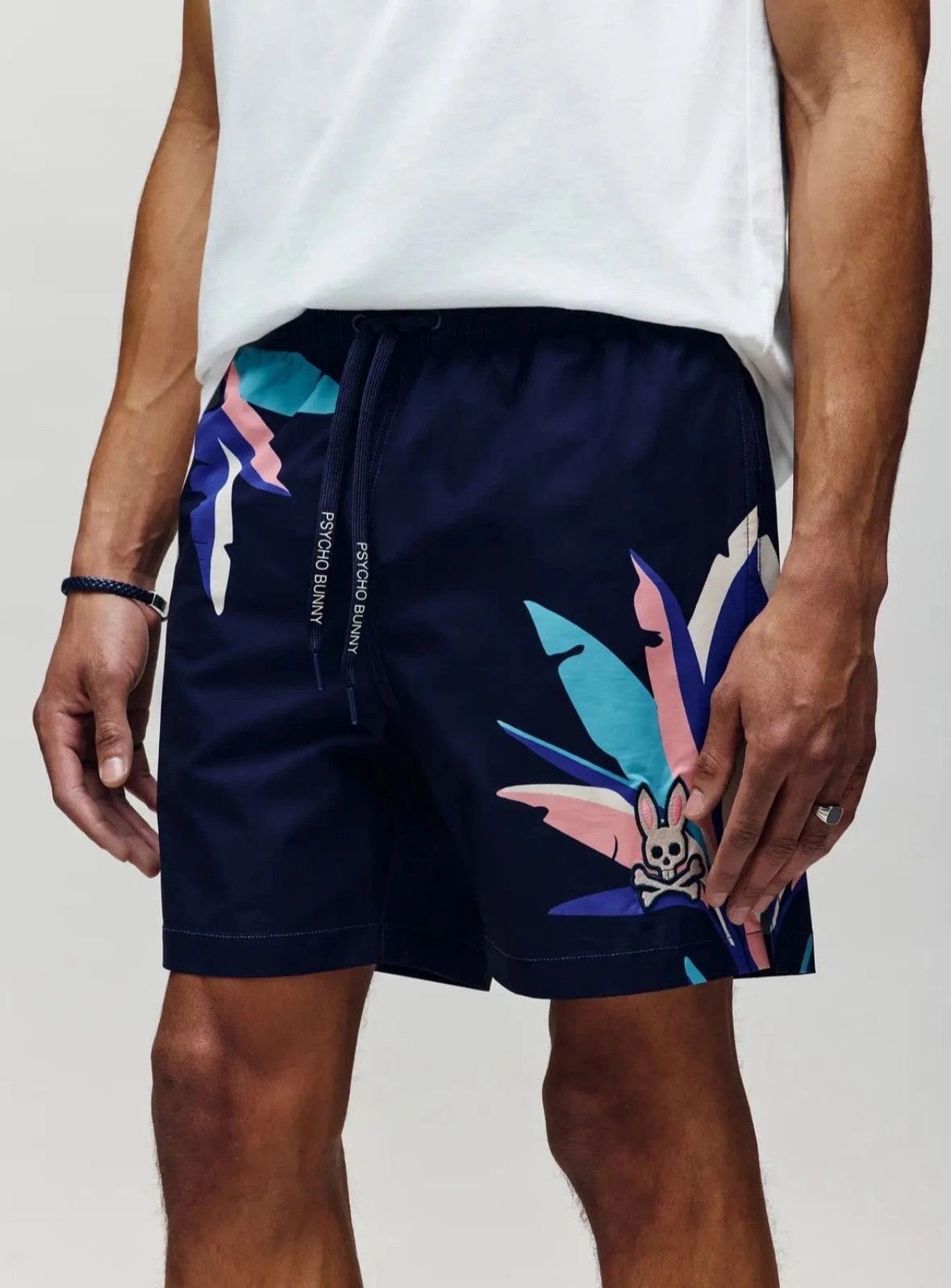 Psycho Bunny Mens Shane Swim Trunk 100% AUTHENTIC SZ M Size US 34 / EU 50 - 1 Thumbnail