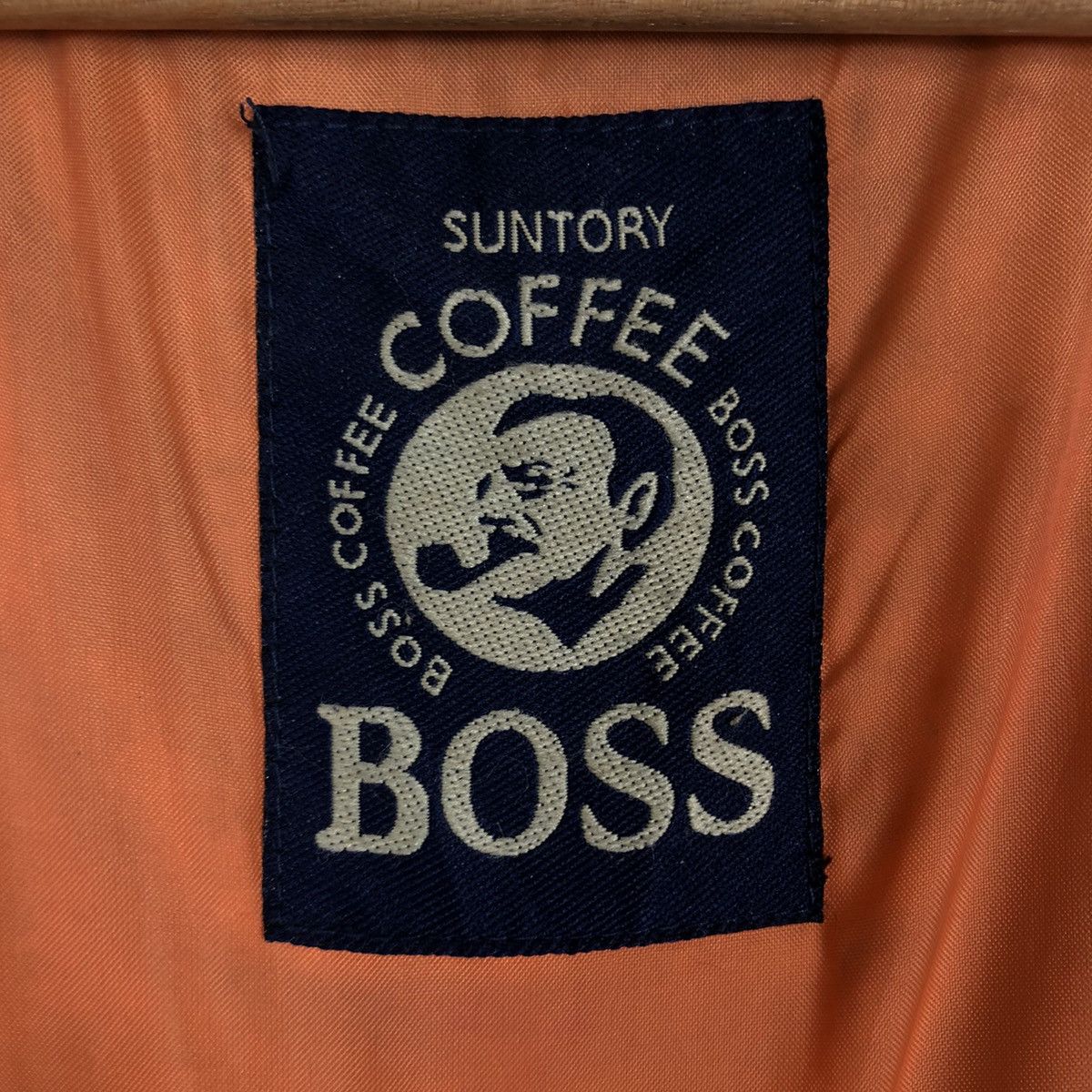 Japanese Brand 📌Vintage Fly Bomber Jacket Suntory Boss Coffee Big Logo Size US M / EU 48-50 / 2 - 20 Thumbnail