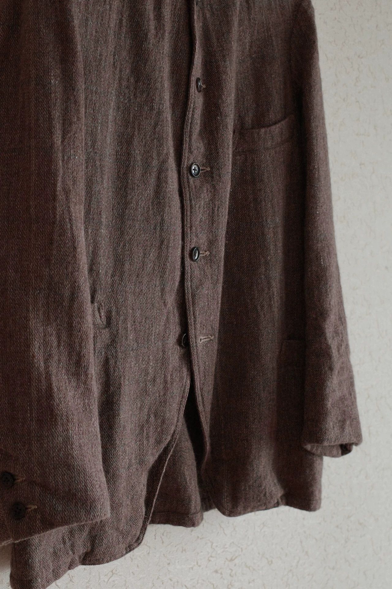 Other Kaval 00s Mixed Weave Coarse Wool Linen Jacket Size US S / EU 44-46 / 1 - 5 Thumbnail