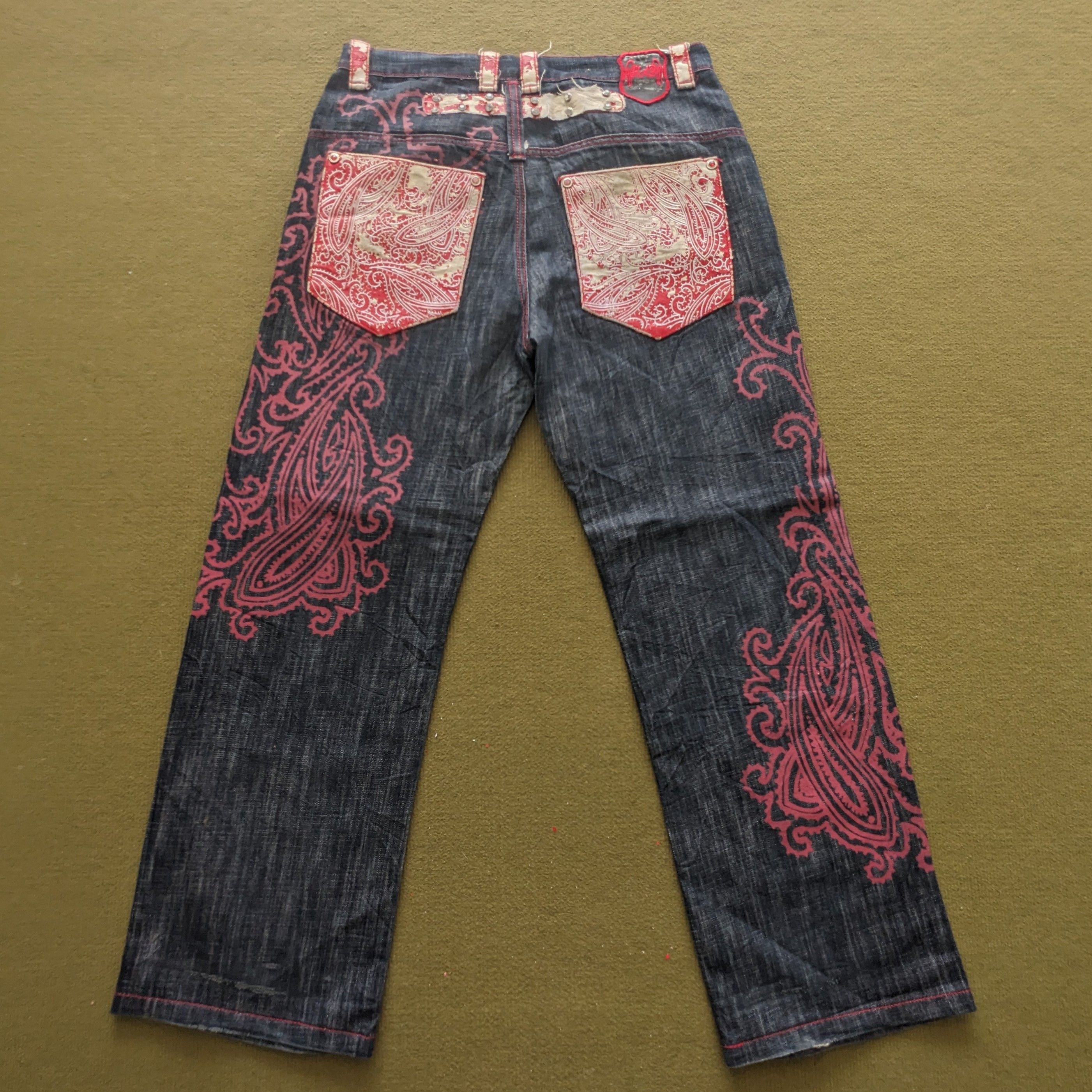 Japanese Brand Vintage K.A.D Designer Brand Denim Jeans Size US 32 / EU 48 - 1 Thumbnail