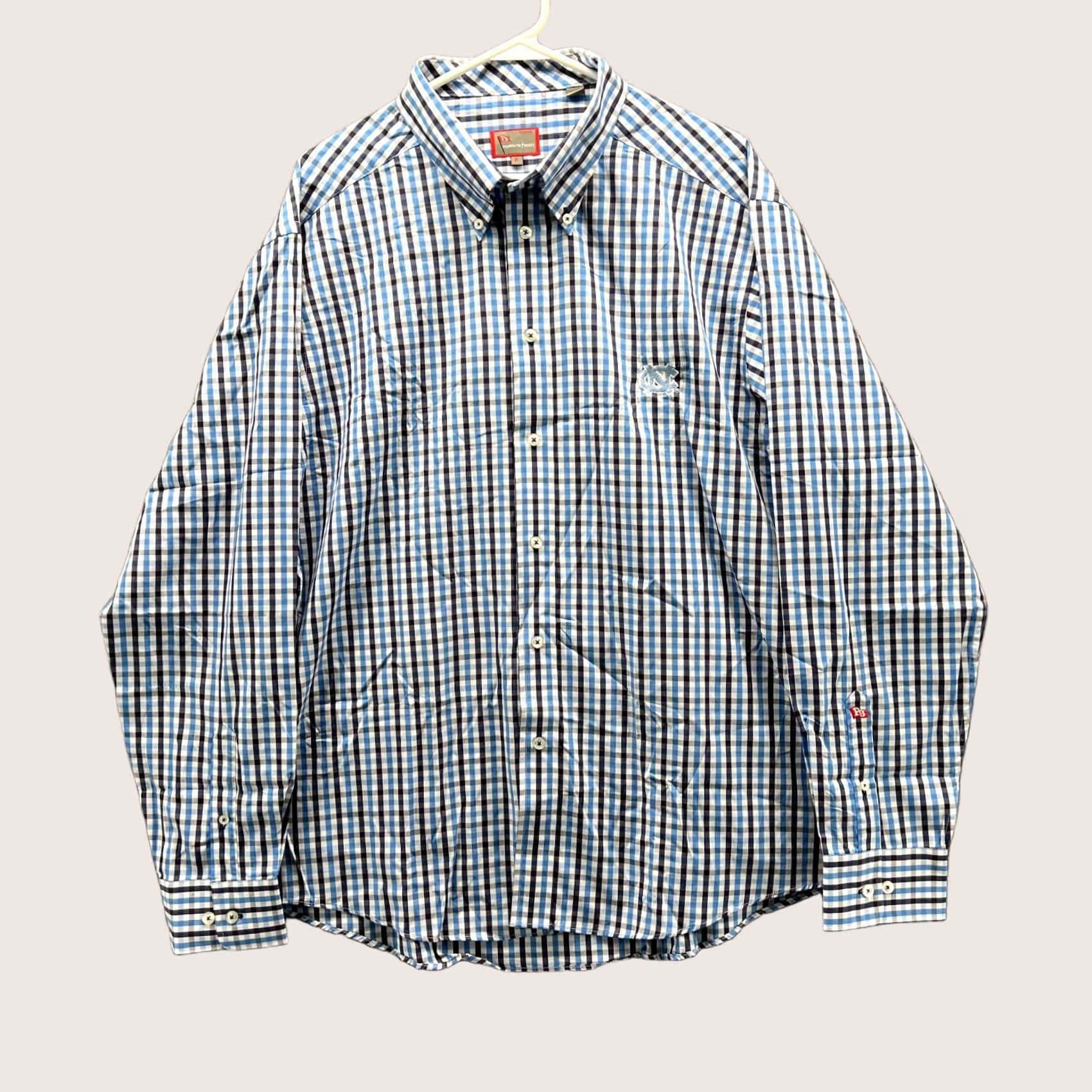 Vintage Pennington & Barnes Shirt Men XL Check Blue Button-Down Casual New Size US XL / EU 56 / 4 - 1 Thumbnail