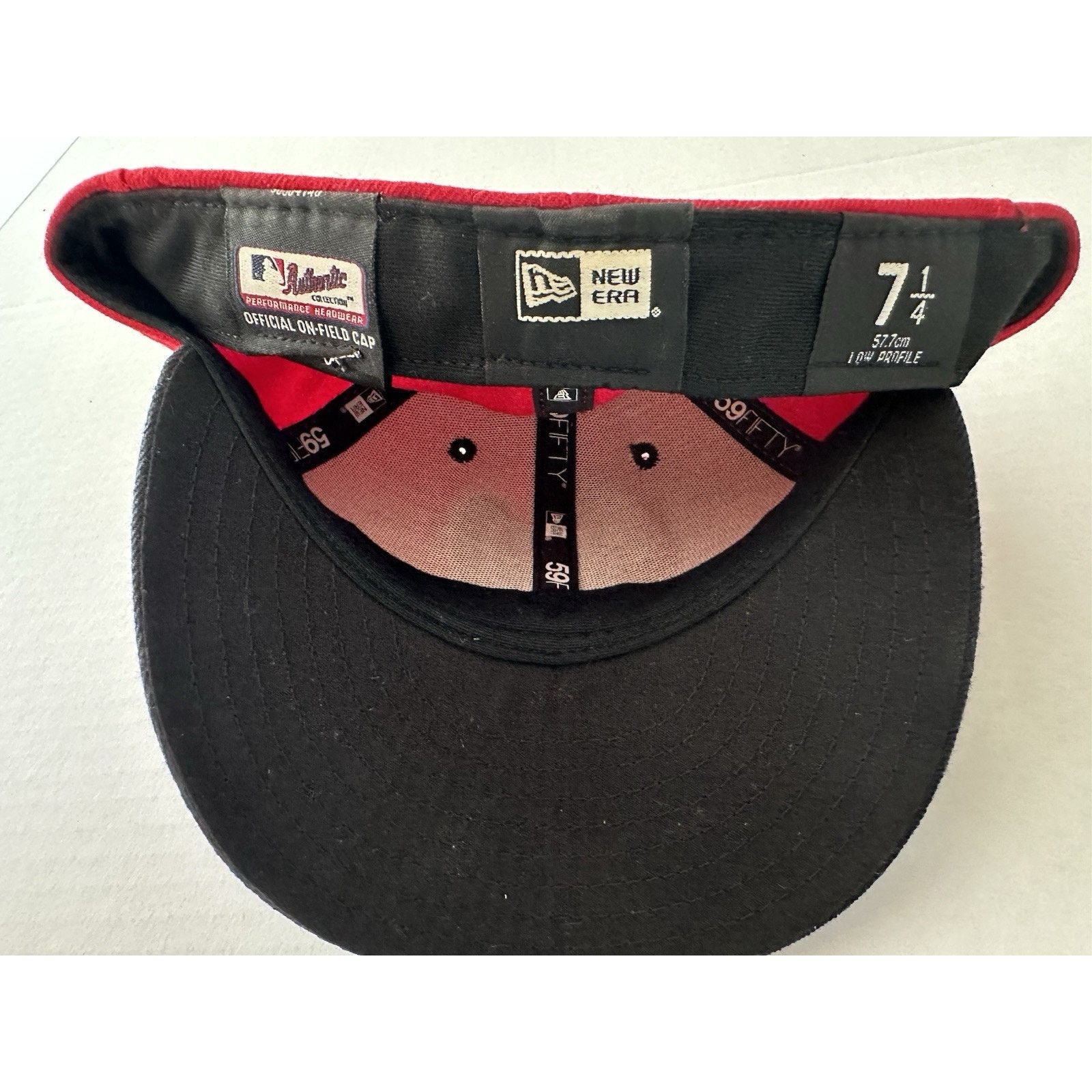 New Era New Era 59fifty Washington Nationals 7 1/4 Red USA Flag Logo Size ONE SIZE - 8 Thumbnail