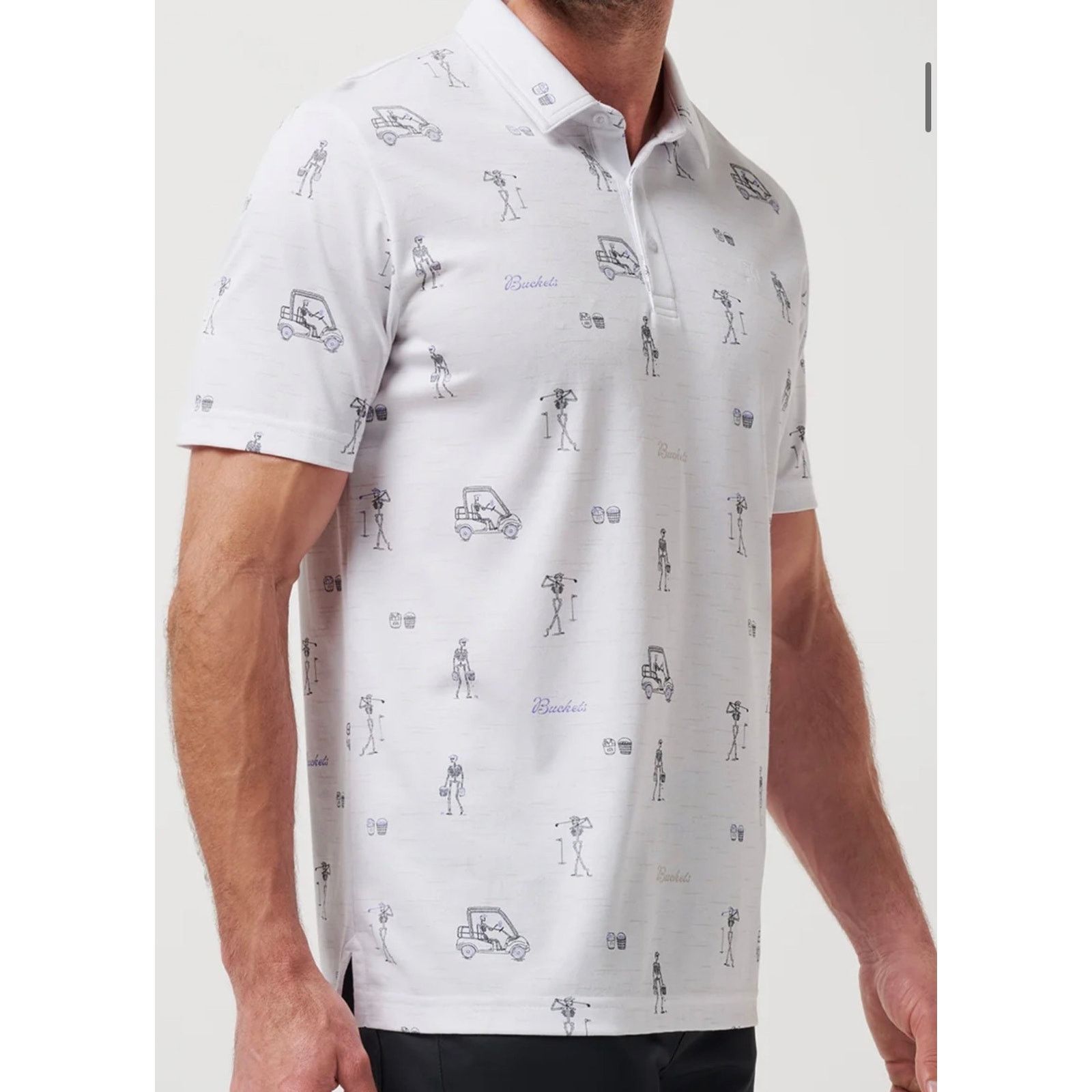 TravisMathew Travis Mathews Men's Lost City Polo -XXL Size US XXL / EU 58 / 5 - 1 Thumbnail
