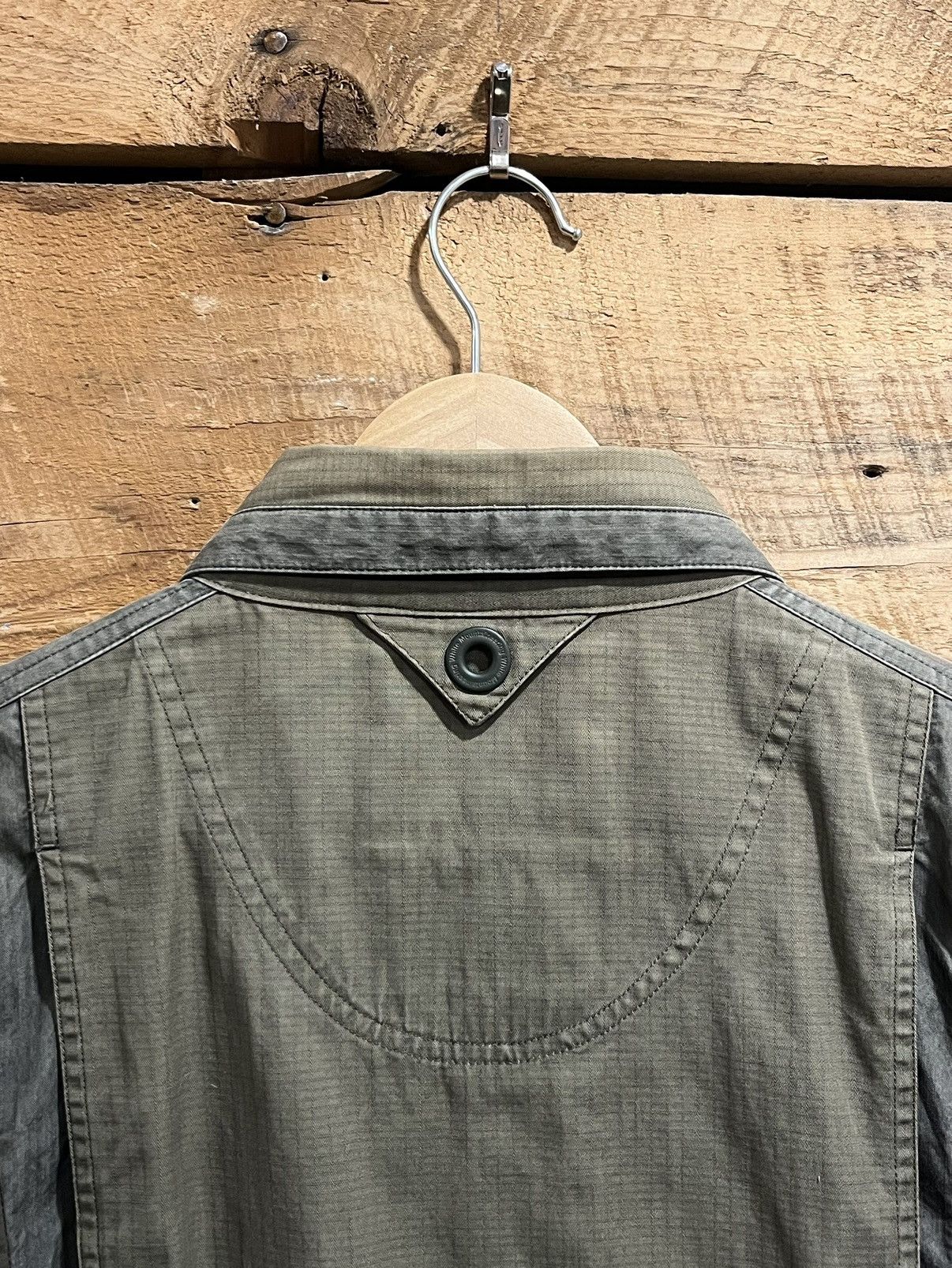 White Mountaineering White Mountaineering Cloth Military Jacket Olive Green Size US L / EU 52-54 / 3 - 5 Thumbnail