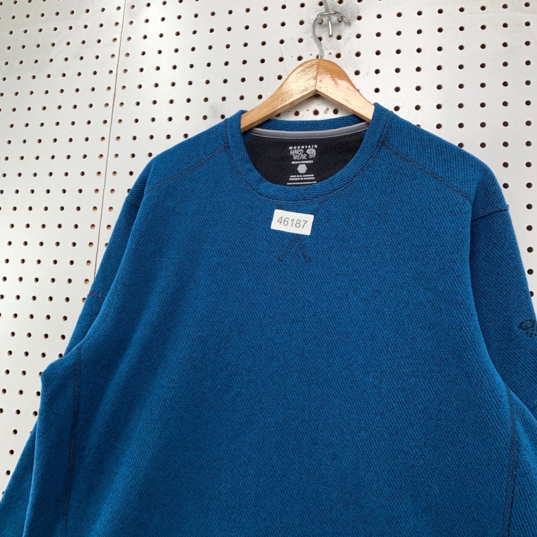 Mountain Hardwear Mountain Hardwear Sweater Mens Large Blue Fleece Lined Outdoor Hiking Casual Size US L / EU 52-54 / 3 - 4 Thumbnail