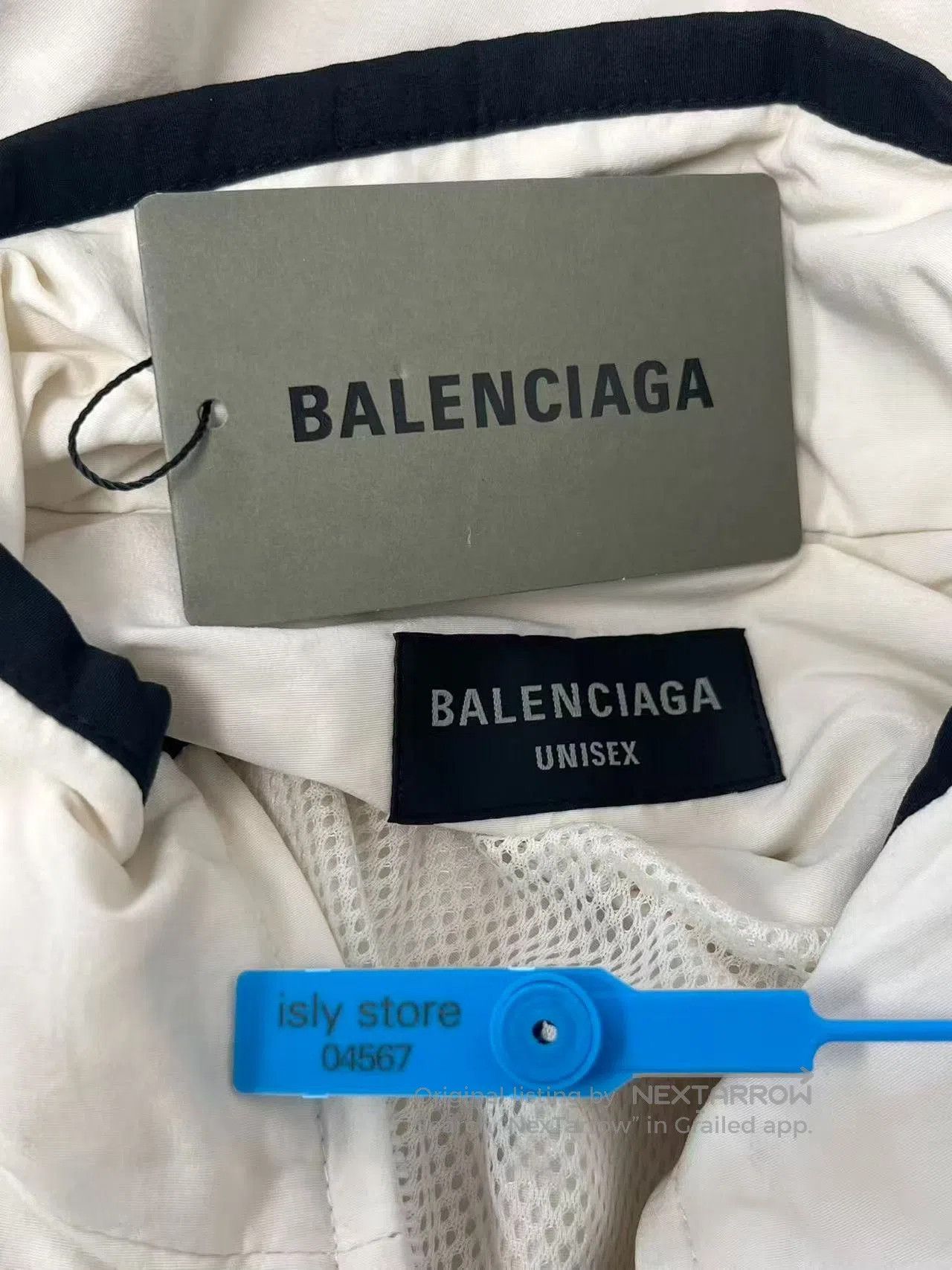 Balenciaga Balenciaga Logo Print Colorblock Oversized Jacket. Size US XS / EU 42 / 0 - 5 Thumbnail