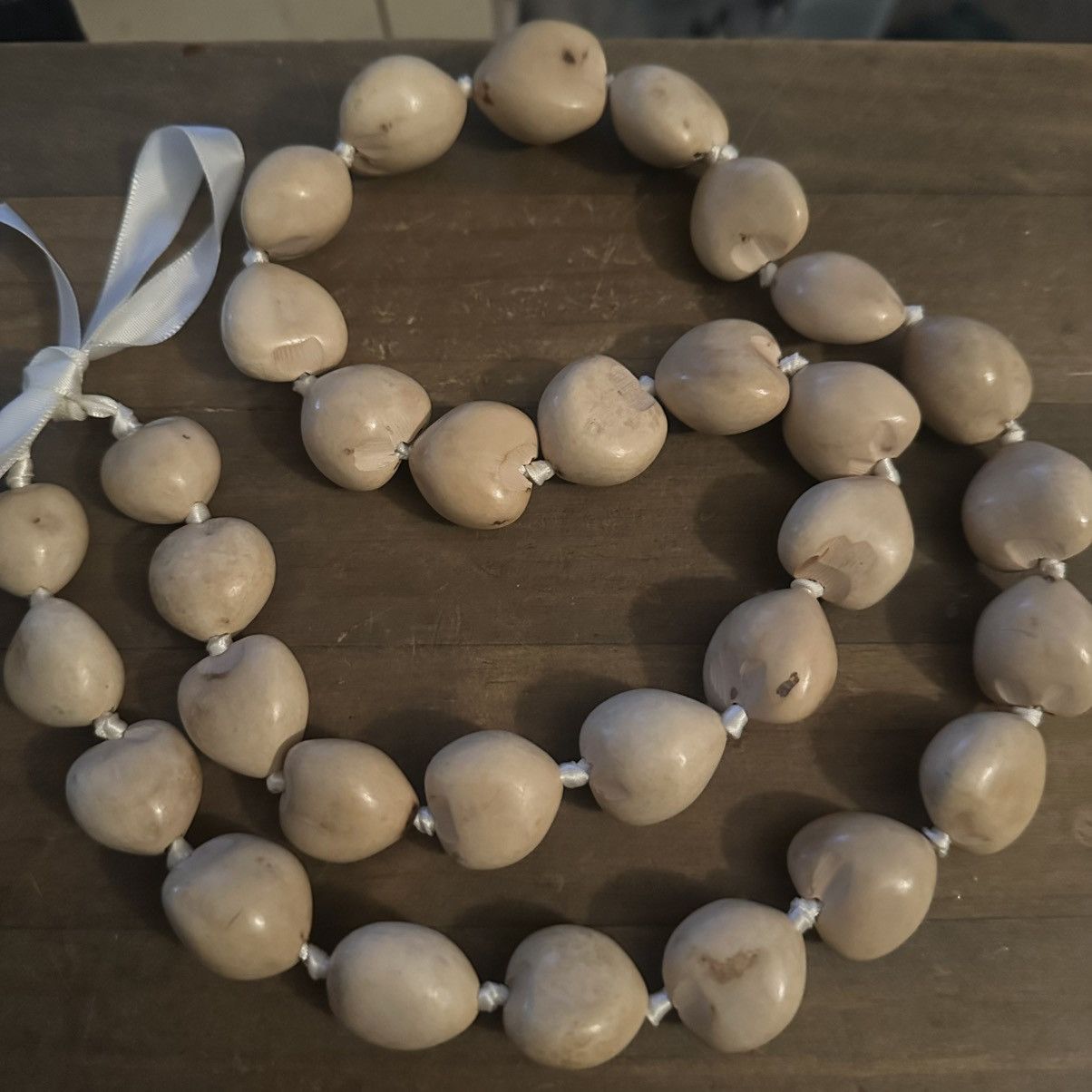 Other Hawaiian Kului nut Lei necklace Size ONE SIZE - 2 Thumbnail
