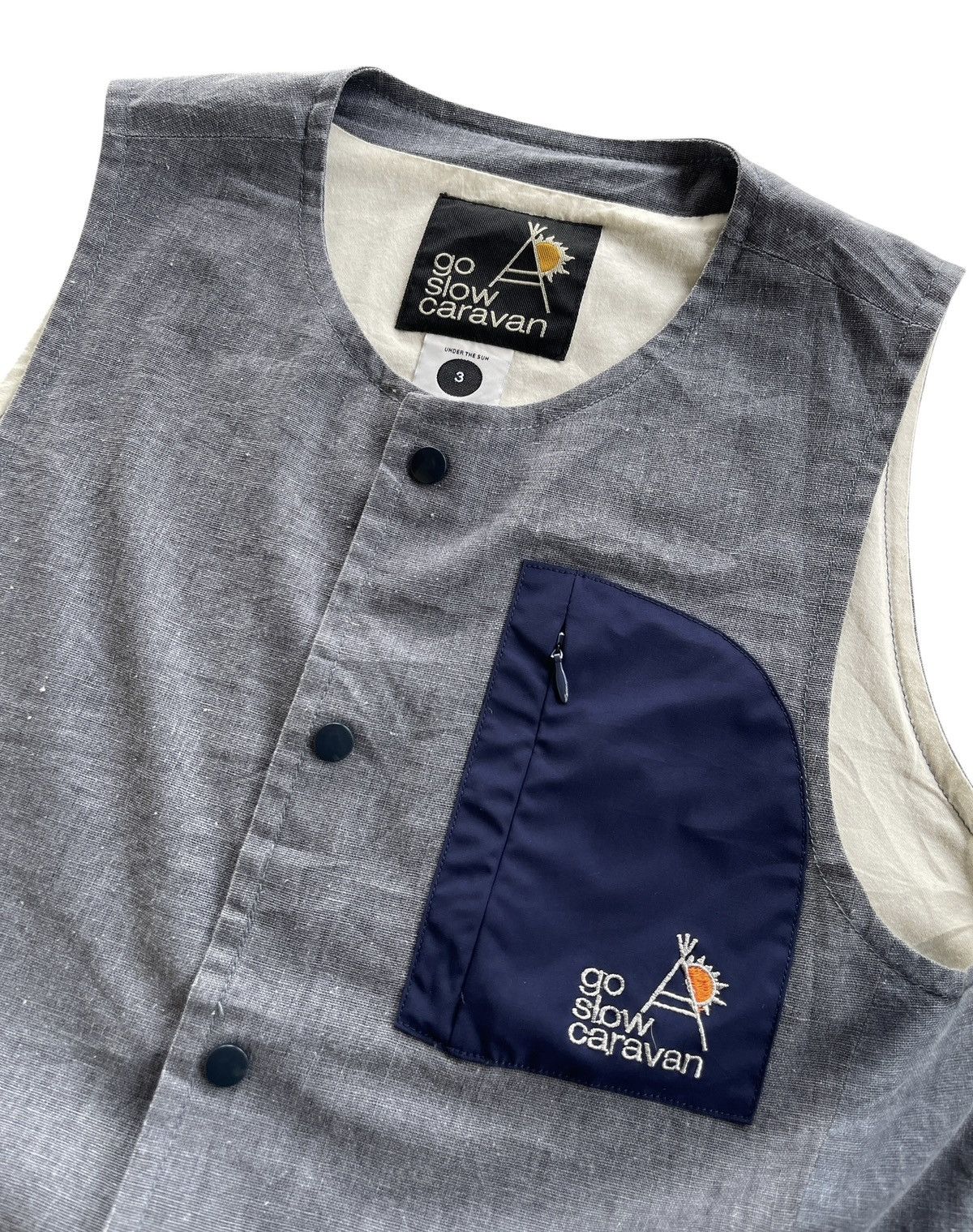 go slow caravan Go Slow Caravan Sleeve Less Vest Size US M / EU 48-50 / 2 - 2 Thumbnail