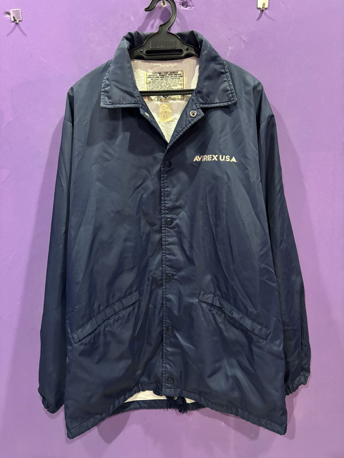 Avirex Vintage Avirex U.S.A Jacket 🔥 Size US XL / EU 56 / 4 - 1 Thumbnail
