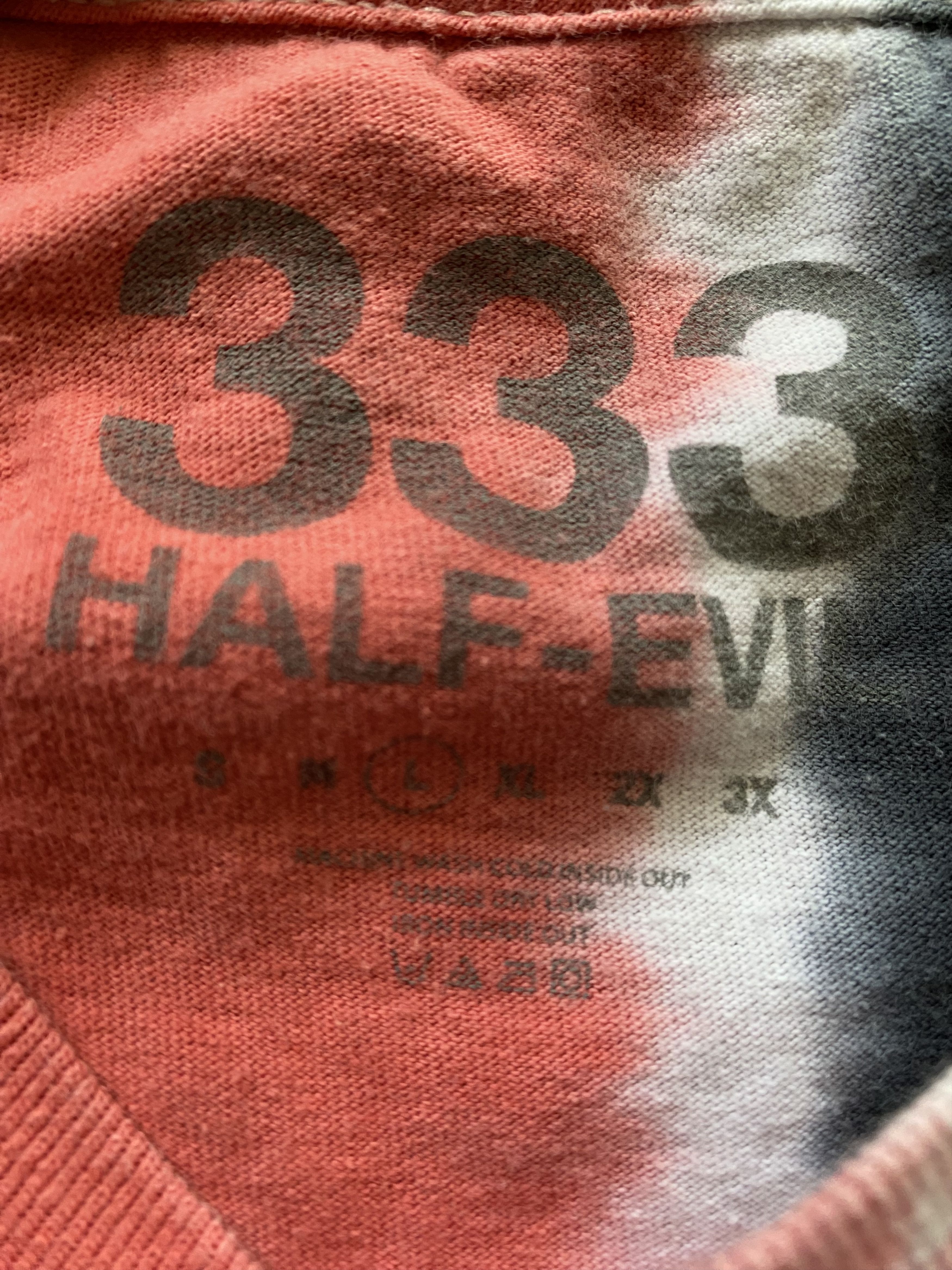 Half Evil 1 year anniversary shirt Size US L / EU 52-54 / 3 - 3 Thumbnail