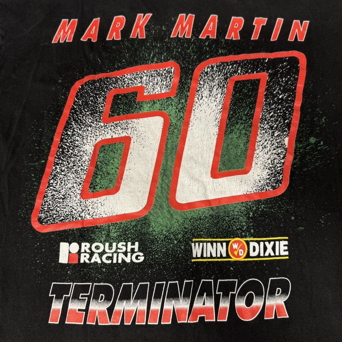 NASCAR × Vintage VINTAGE NASCAR MARK MARTIN TEE BLACK Size US XL / EU 56 / 4 - 4 Thumbnail