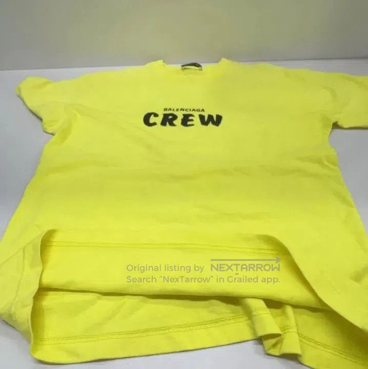 Balenciaga Balenciaga Logo Print Short Sleeve T. Size US S / EU 44-46 / 1 - 3 Thumbnail