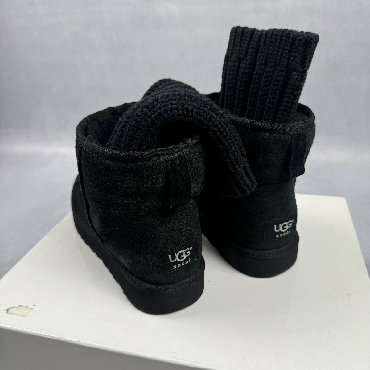 Sacai × Ugg FW18 Knit Classic Short Boots Size US 9 / IT 39 - 5 Thumbnail