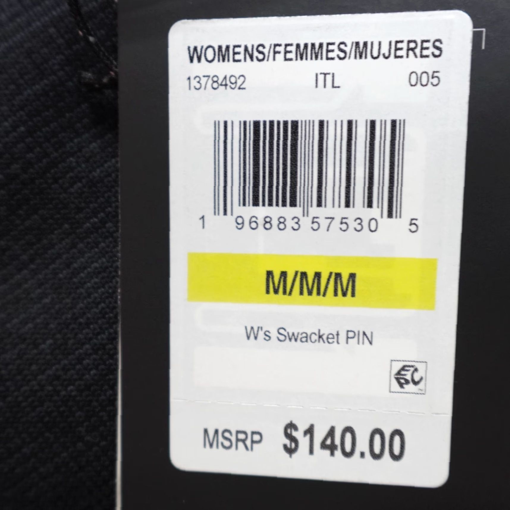 Under Armour Under Armour Womens Jacket Medium Black Full Zip Storm Northwestern NEW Size M / US 6-8 / IT 42-44 - 2 Thumbnail