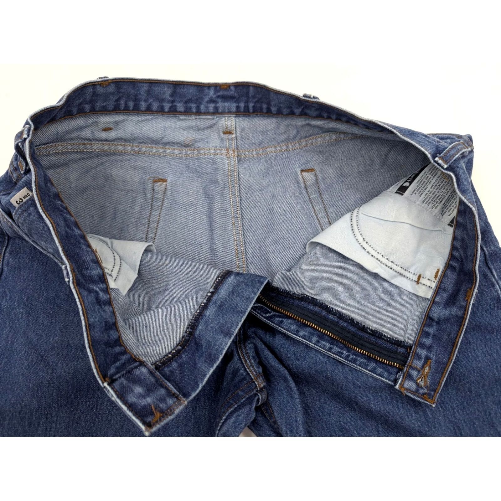 Carhartt Carhartt FR Fire Resistant Straight Leg Blue Jeans Men 38x32.5 Blue Denim 5-Pocket Logo USA Carhartt Pants Regular Straight Mens Jeans Size US 38 / EU 54 - 6 Thumbnail