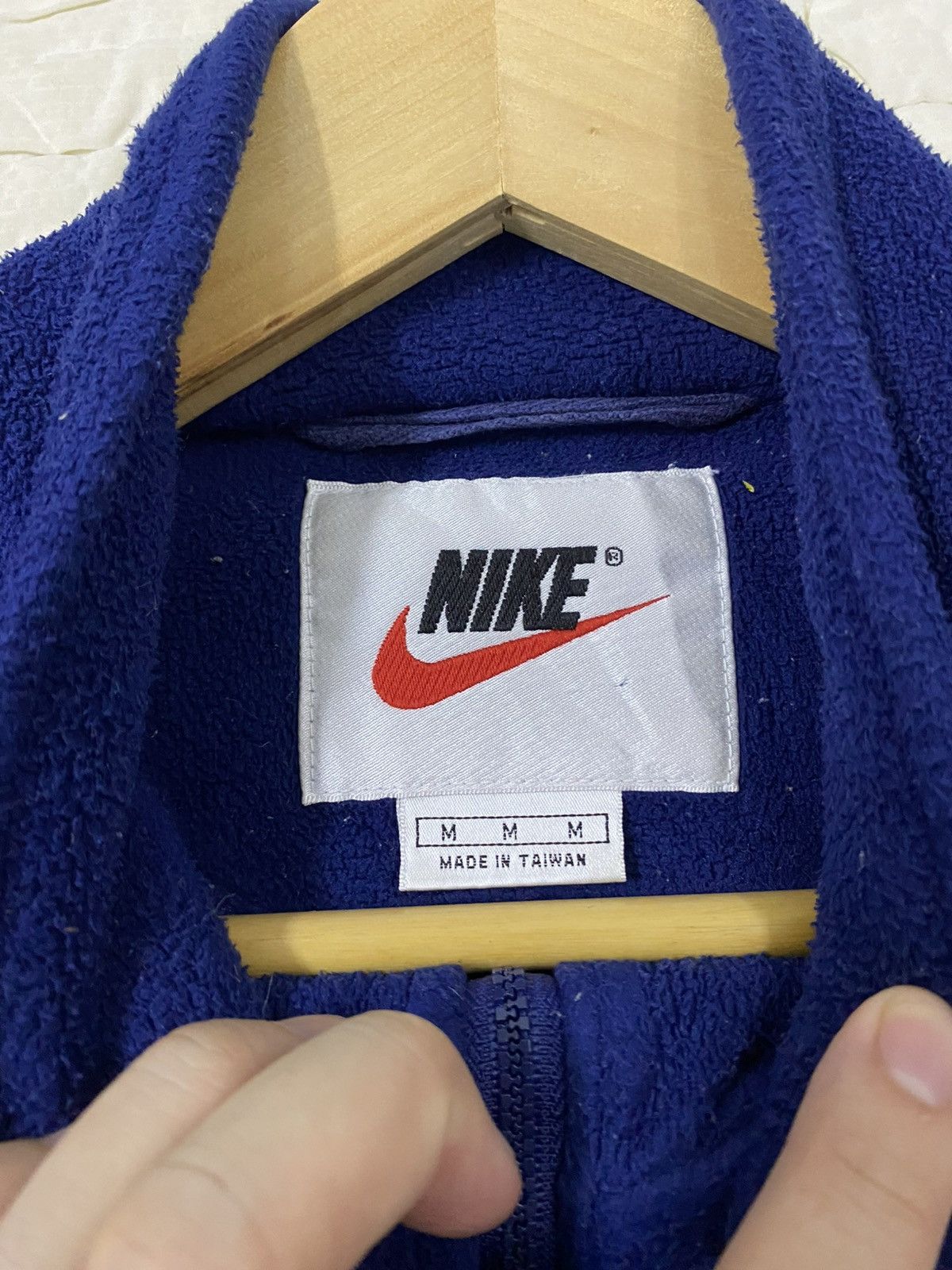 Nike Vintage 90s Nike Big Logo Embroidered Italia Federation | M Size US M / EU 48-50 / 2 - 3 Thumbnail