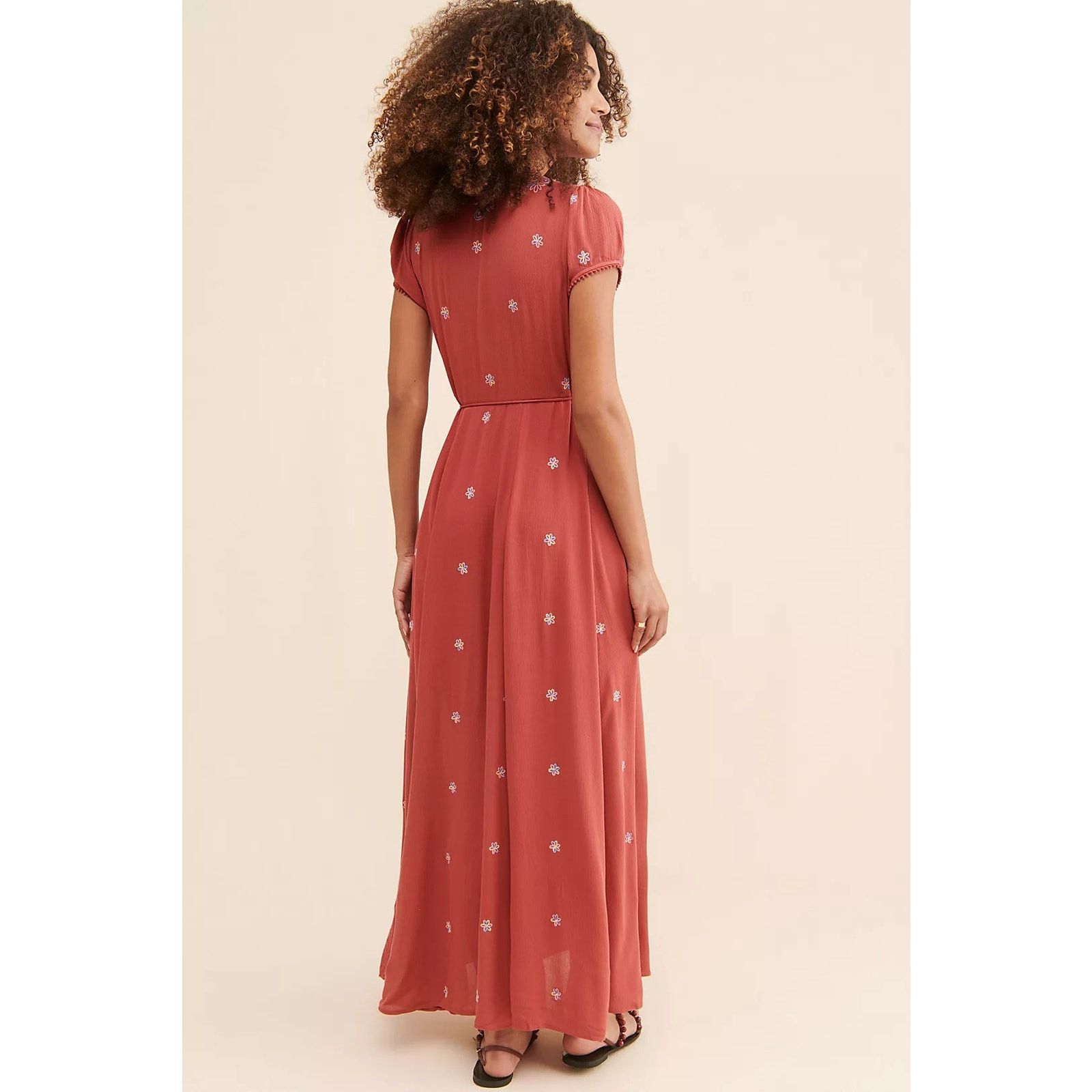 Free People NWT Free People Mia Wrap Boho Floral Maxi Dress $168 X-SMALL Size XS / US 0-2 / IT 36-38 - 6 Thumbnail