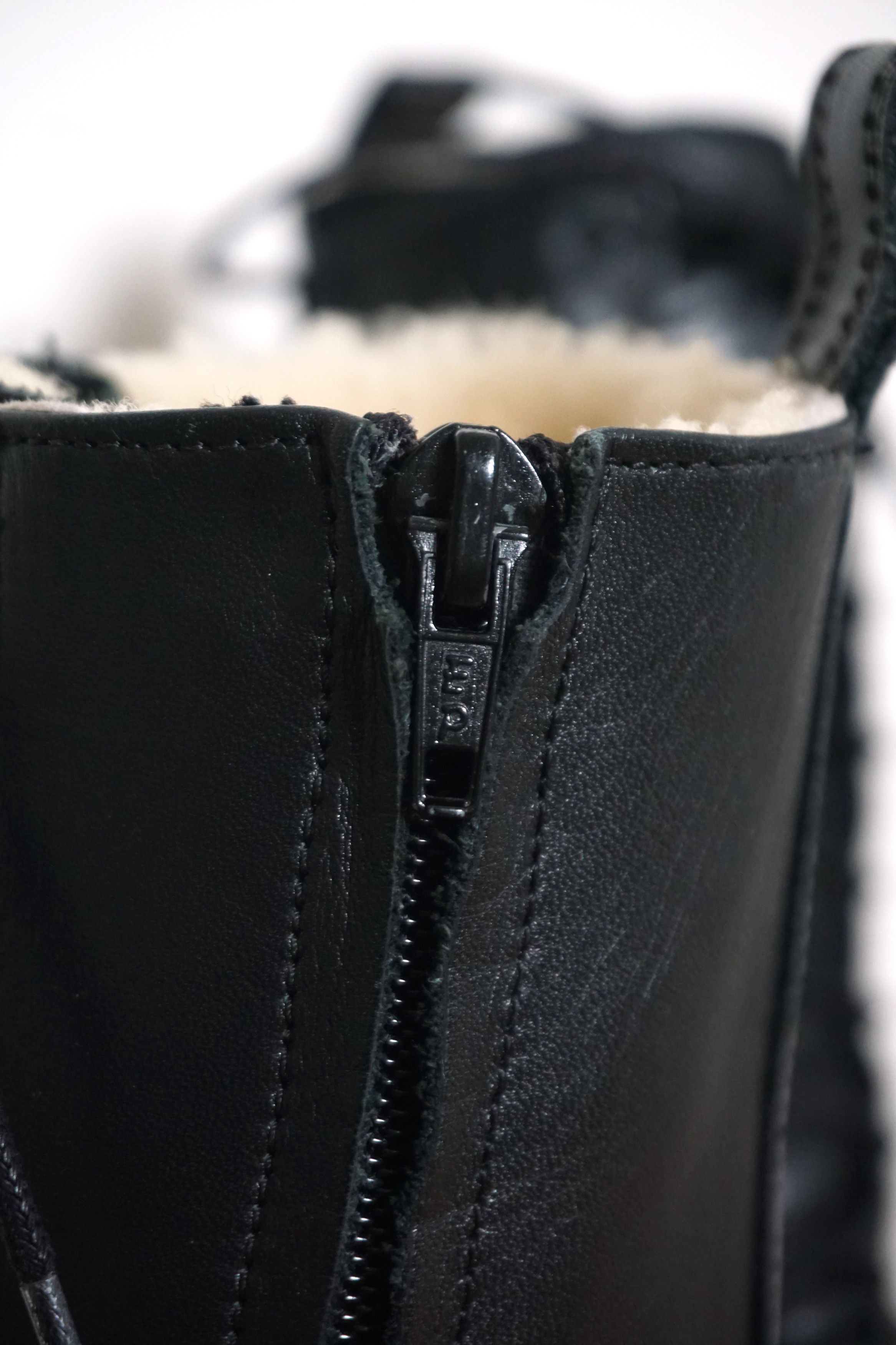 Balmain FW11 Shearling Ranger Boots by Christophe Decarnin Size US 7 / EU 40 - 16 Thumbnail