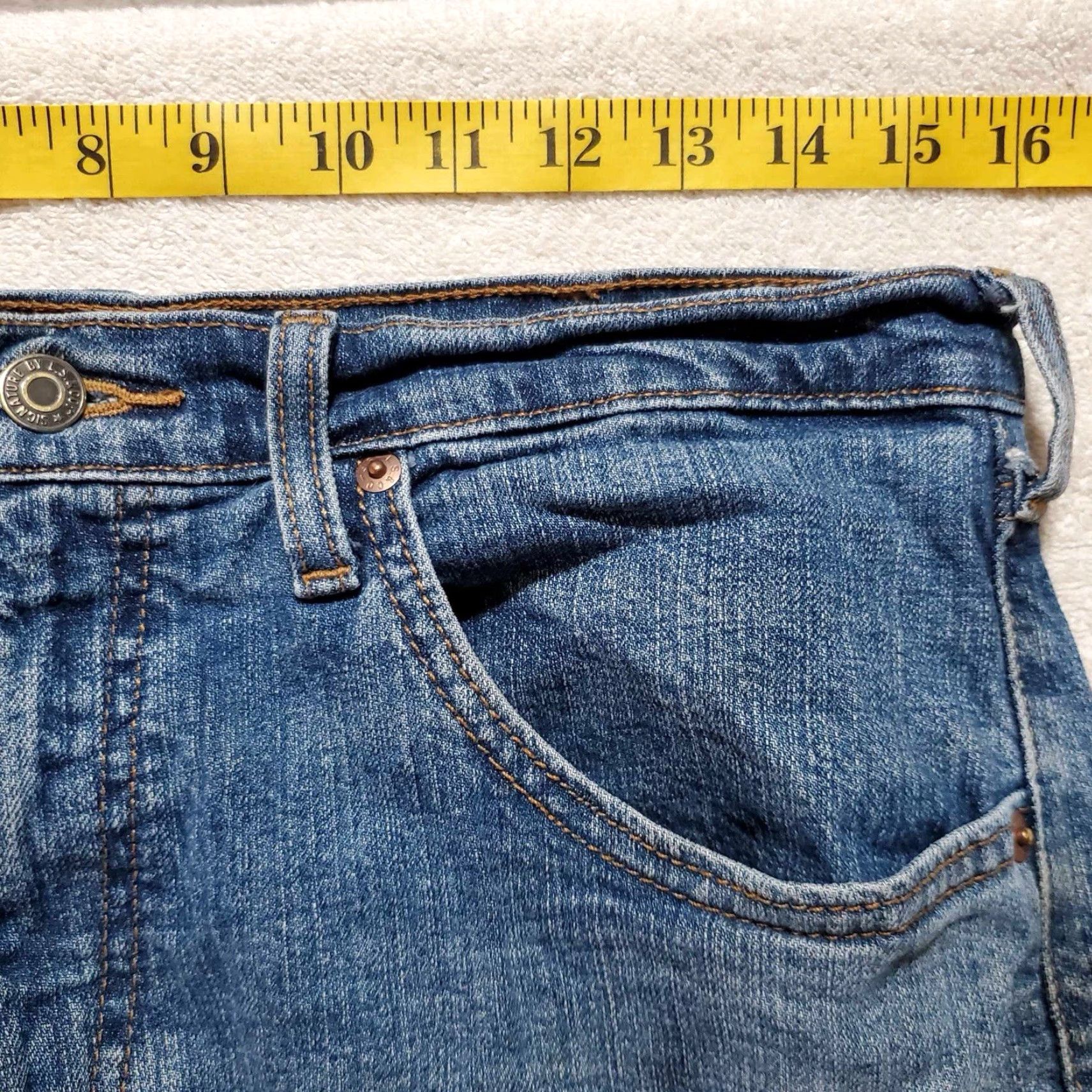 Levi's VINTAGE Levi's Jeans Bootcut 31 32 Mens Distressed Grunge Skater Blue 90s Mens Boots? Size US 31 - 6 Thumbnail