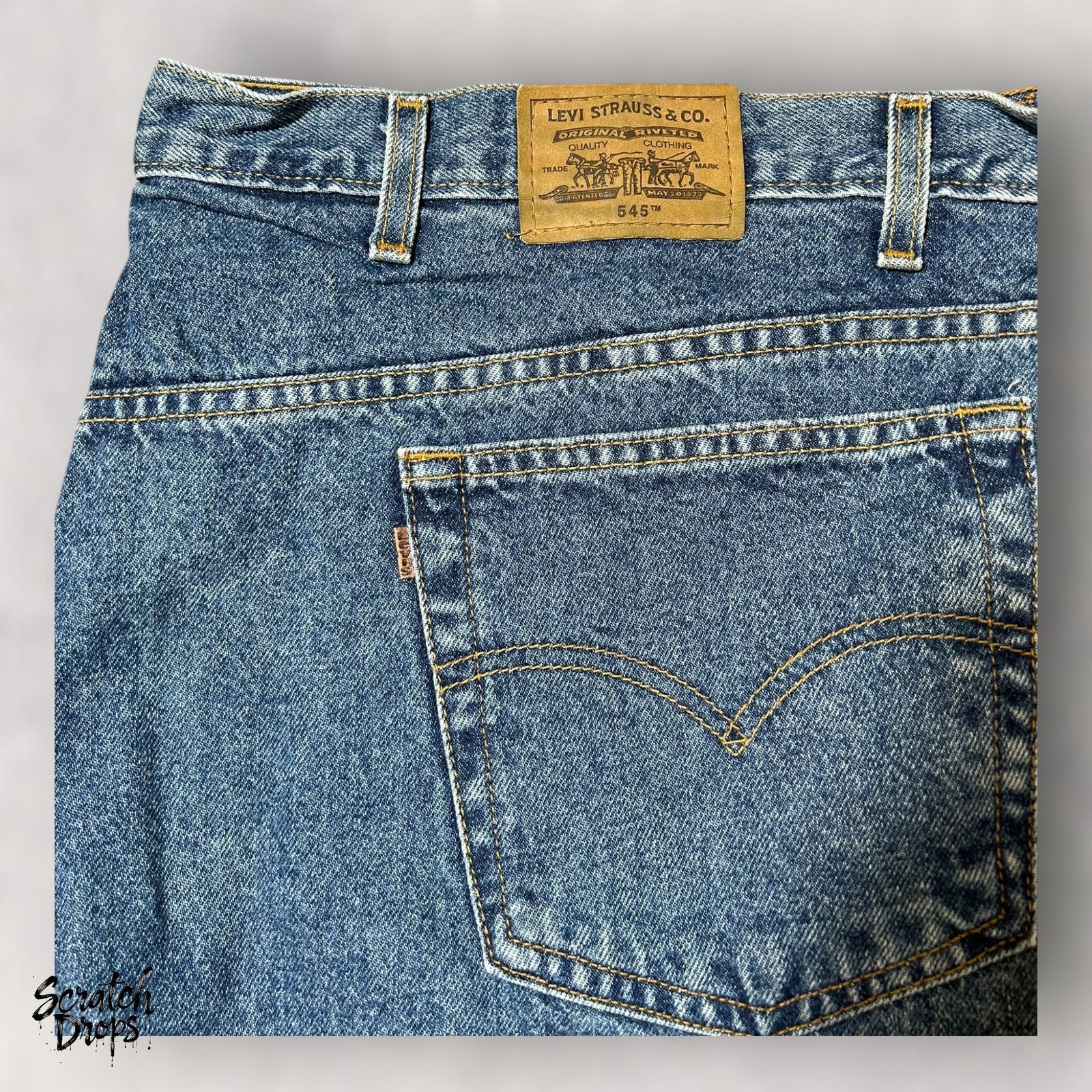Levi's Vintage Levi's Signature 545 Men's Jeans Deadstock W54 L32 Size US 38 / EU 54 - 1 Thumbnail