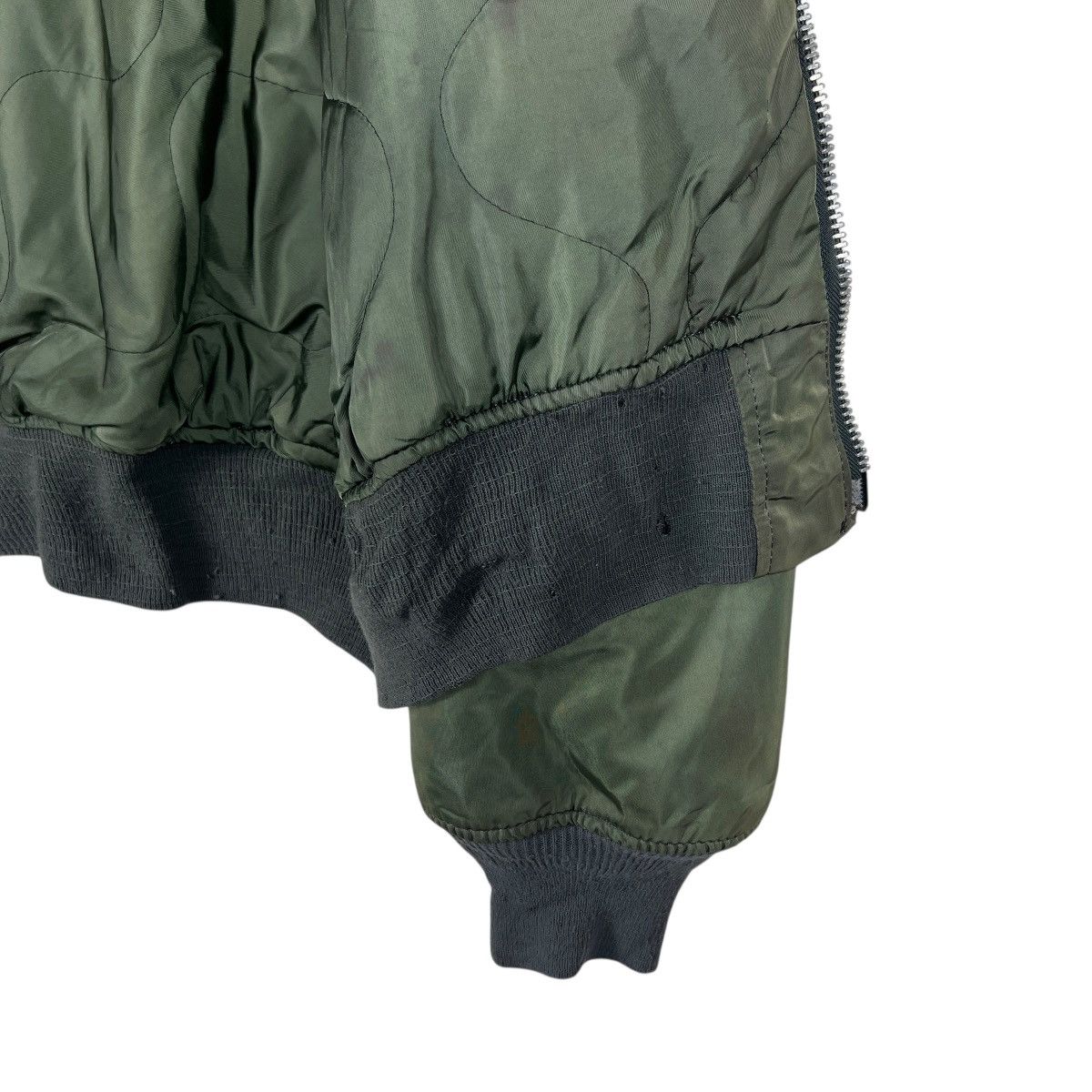 Alpha Industries Vintage alpha Cwu 45 P Bomber Jacket Made In Usa Size XL Size US XL / EU 56 / 4 - 9 Thumbnail