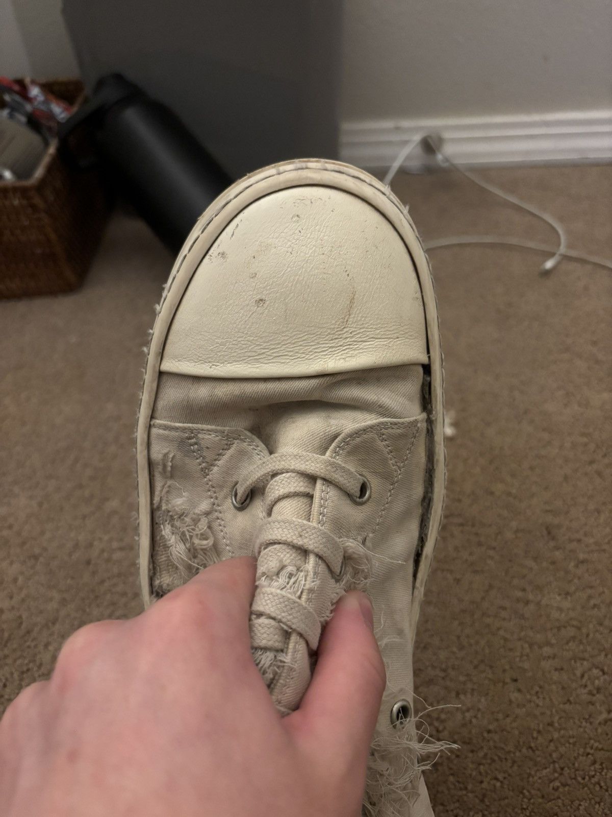 Rick Owens Rick Owen Thrashed Ramones Size US 11 / EU 44 - 9 Thumbnail