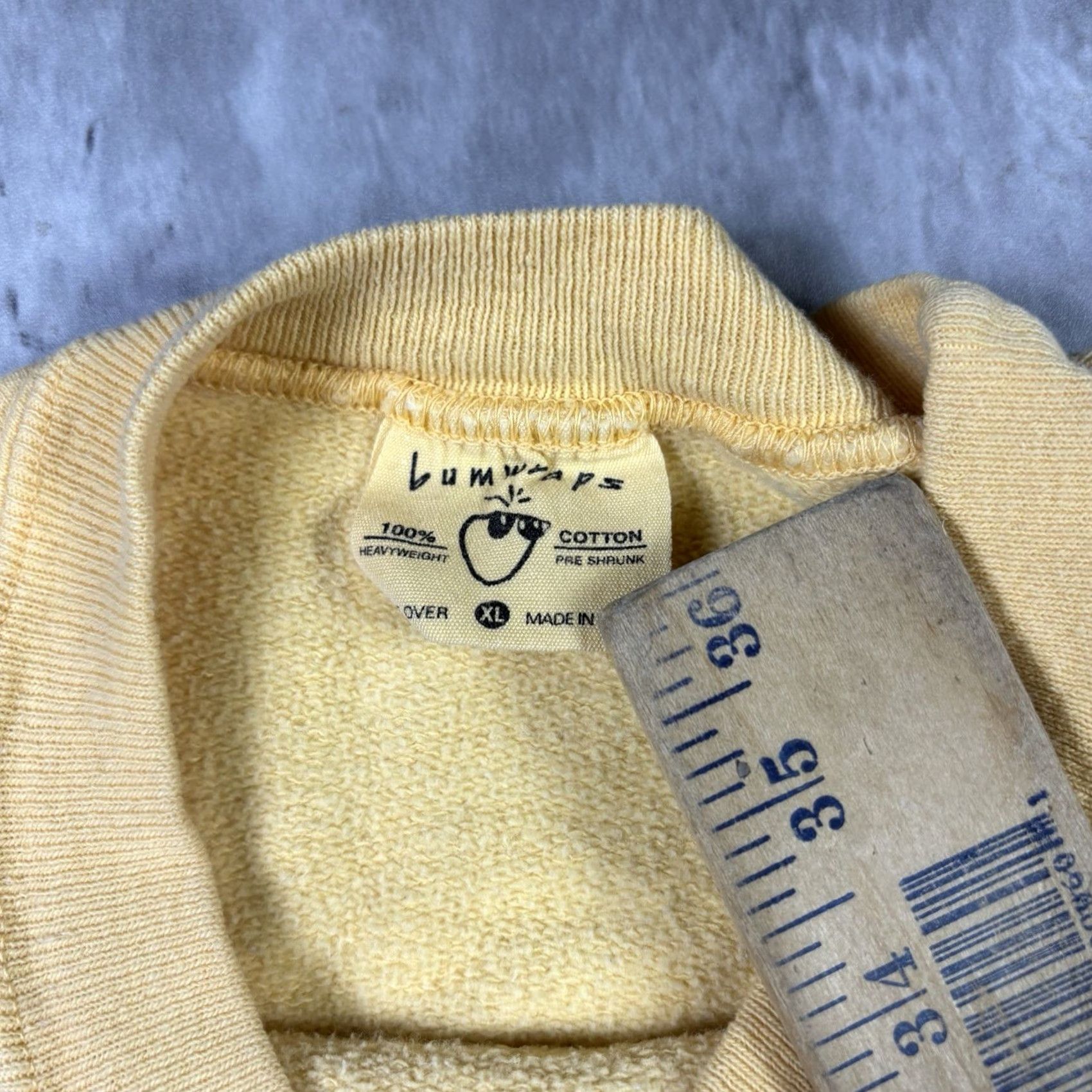 Vintage VINTAGE Jamaica We Be Jammin Sweatshirt Pullover Yellow XL Embroidered Men Size US XL / EU 56 / 4 - 4 Thumbnail