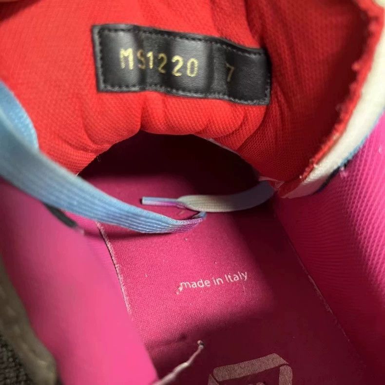 Louis Vuitton Louis Vuitton latest black and pink black cement trainer-25 Size US 7 / EU 40 - 5 Thumbnail