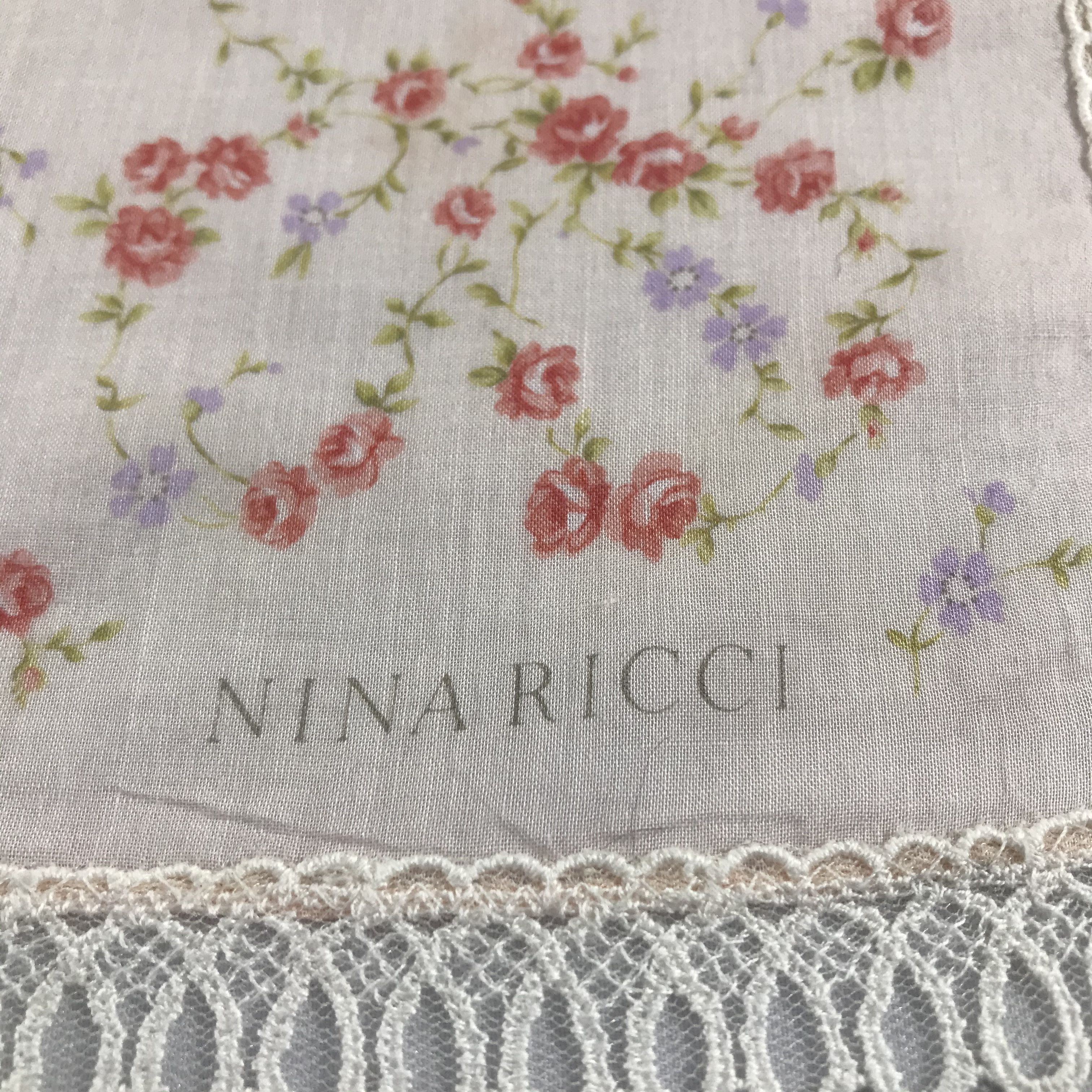 Nina Ricci Nina Ricci Handkerchief Neckerchief Bandana H983 Size ONE SIZE - 3 Thumbnail