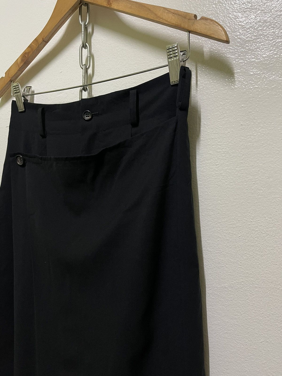 Yohji Yamamoto Workshop by Yohji Yamamoto Pants Wide Leg WXYZ Japan Size 27" / US 4 / IT 40 - 8 Thumbnail