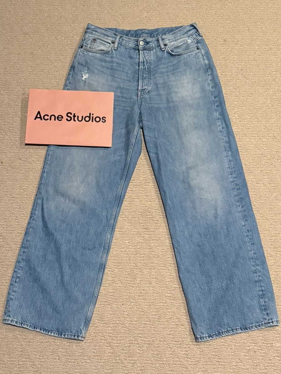 Acne Studios Acne Studios 1981M FN Blue Jeans 34x32 Size US 34 / EU 50 - 1 Thumbnail