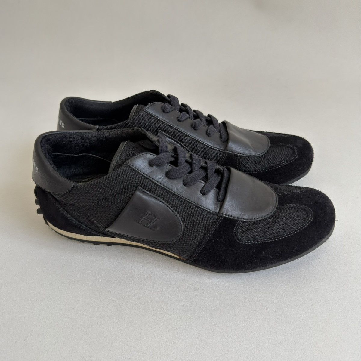 Helmut Lang Mid 2000s Black GAT Sneakers Size US 10 / EU 43 - 3 Thumbnail